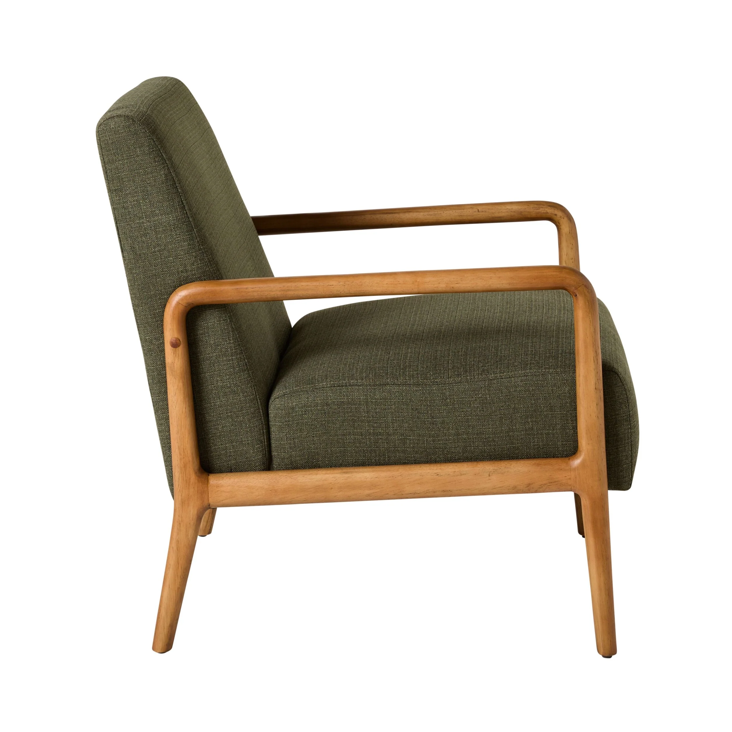 Hayes Occasional Chair Dark Green Weave - Image 3