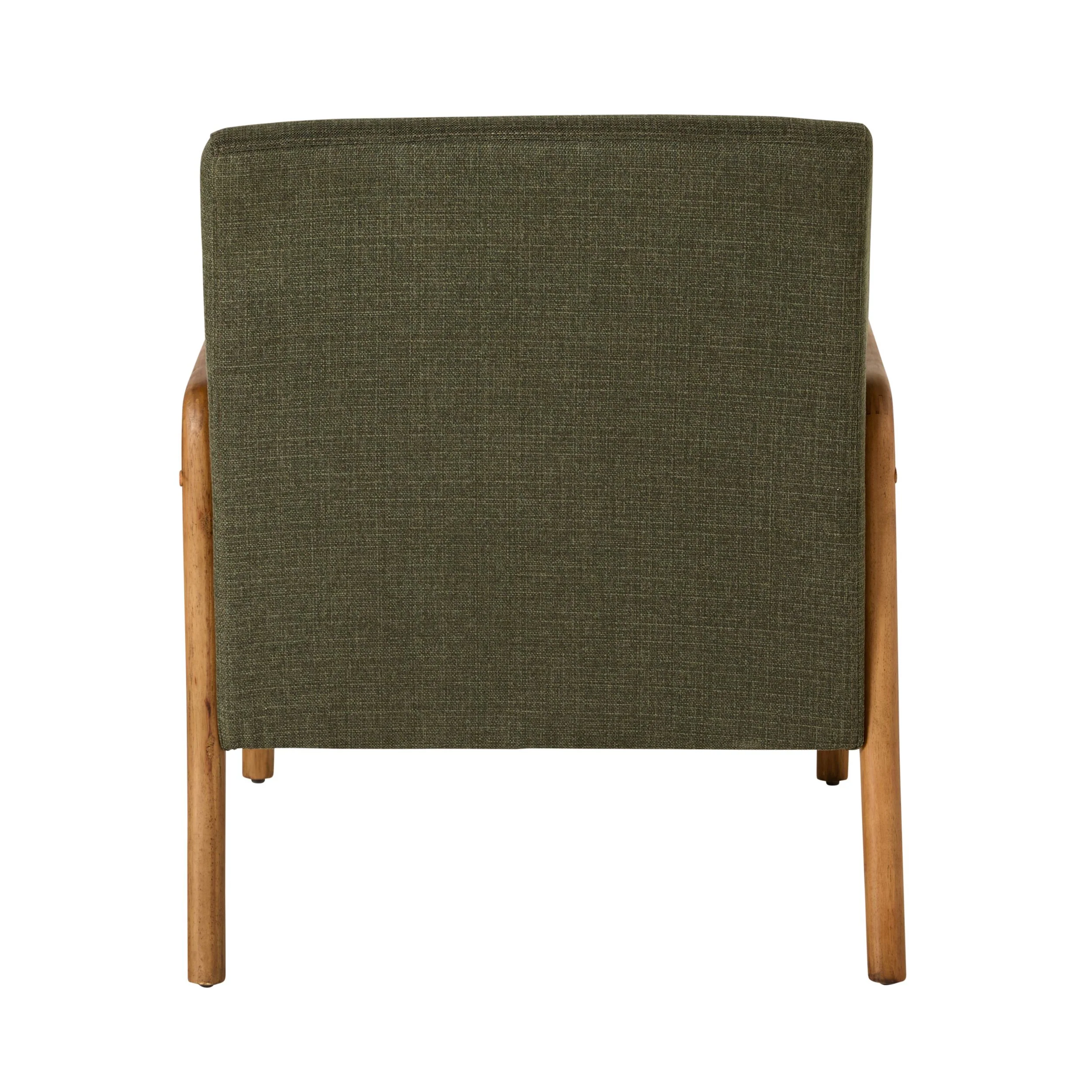 Hayes Occasional Chair Dark Green Weave - Image 4