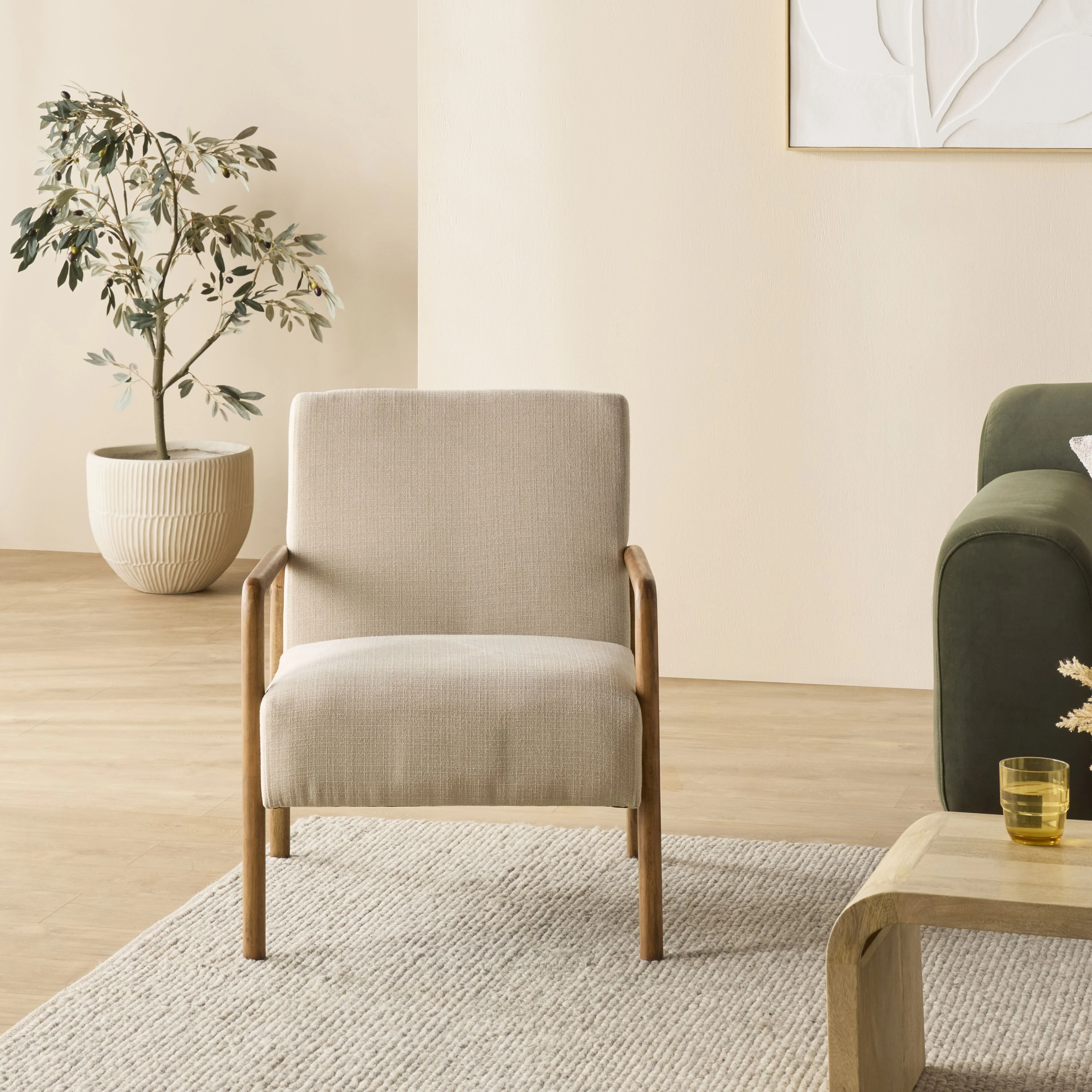 Hayes Occasional Chair Natural Weave - Image 8