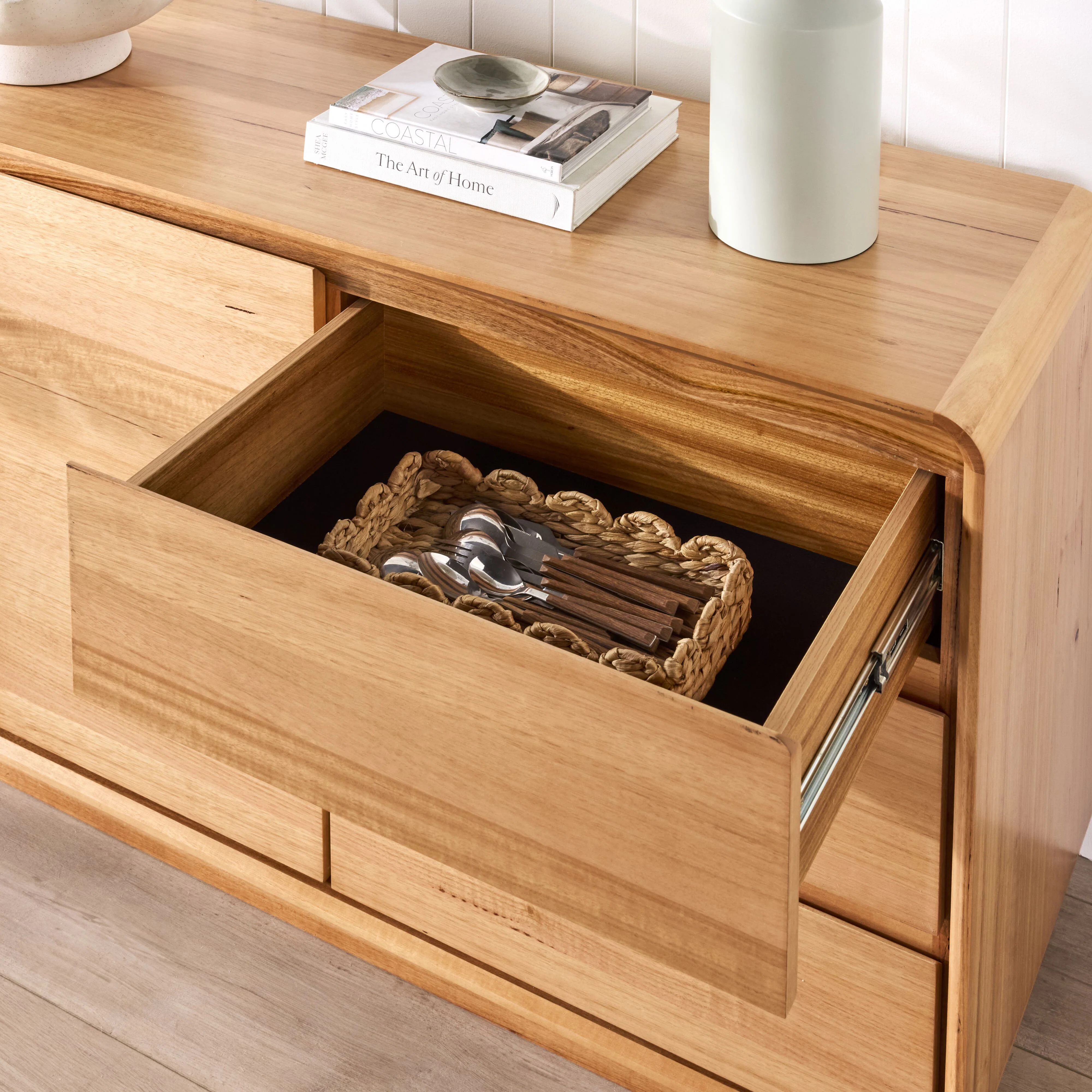 Hazelbrook 3 Drawer 2 Door Buffet - Image 13