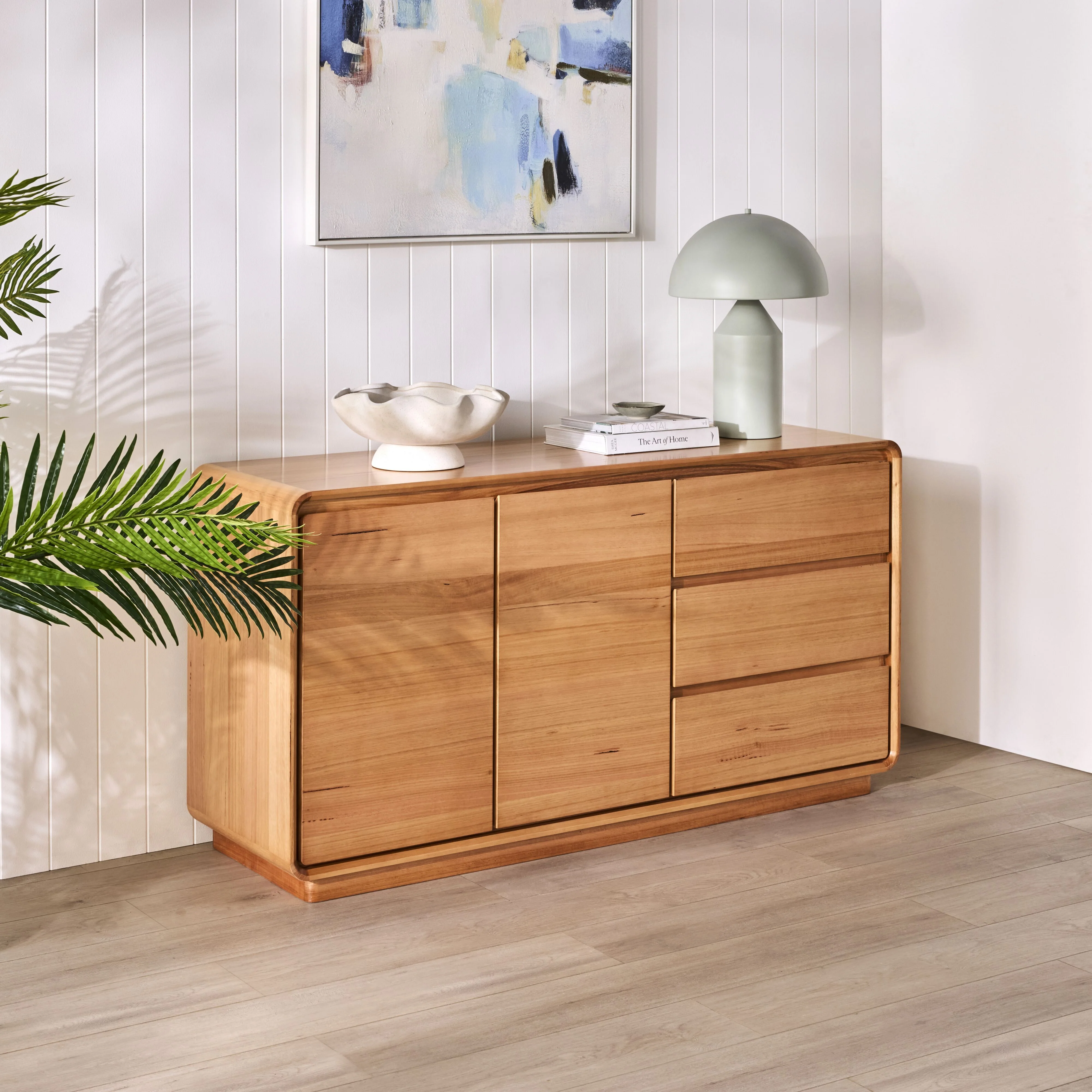 Hazelbrook 3 Drawer 2 Door Buffet - Image 9