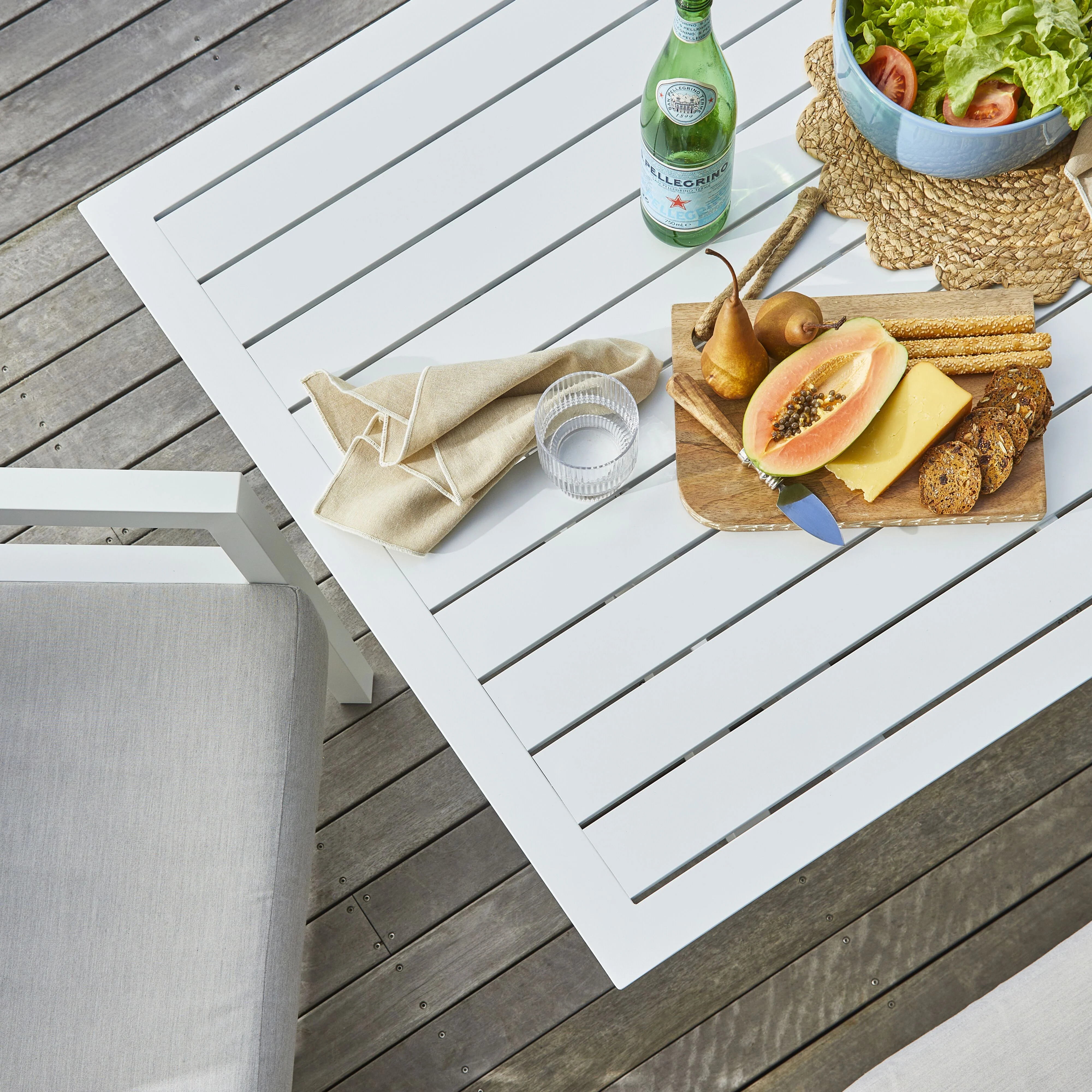 Hemmy 5 Pce Dining Set White - Image 6