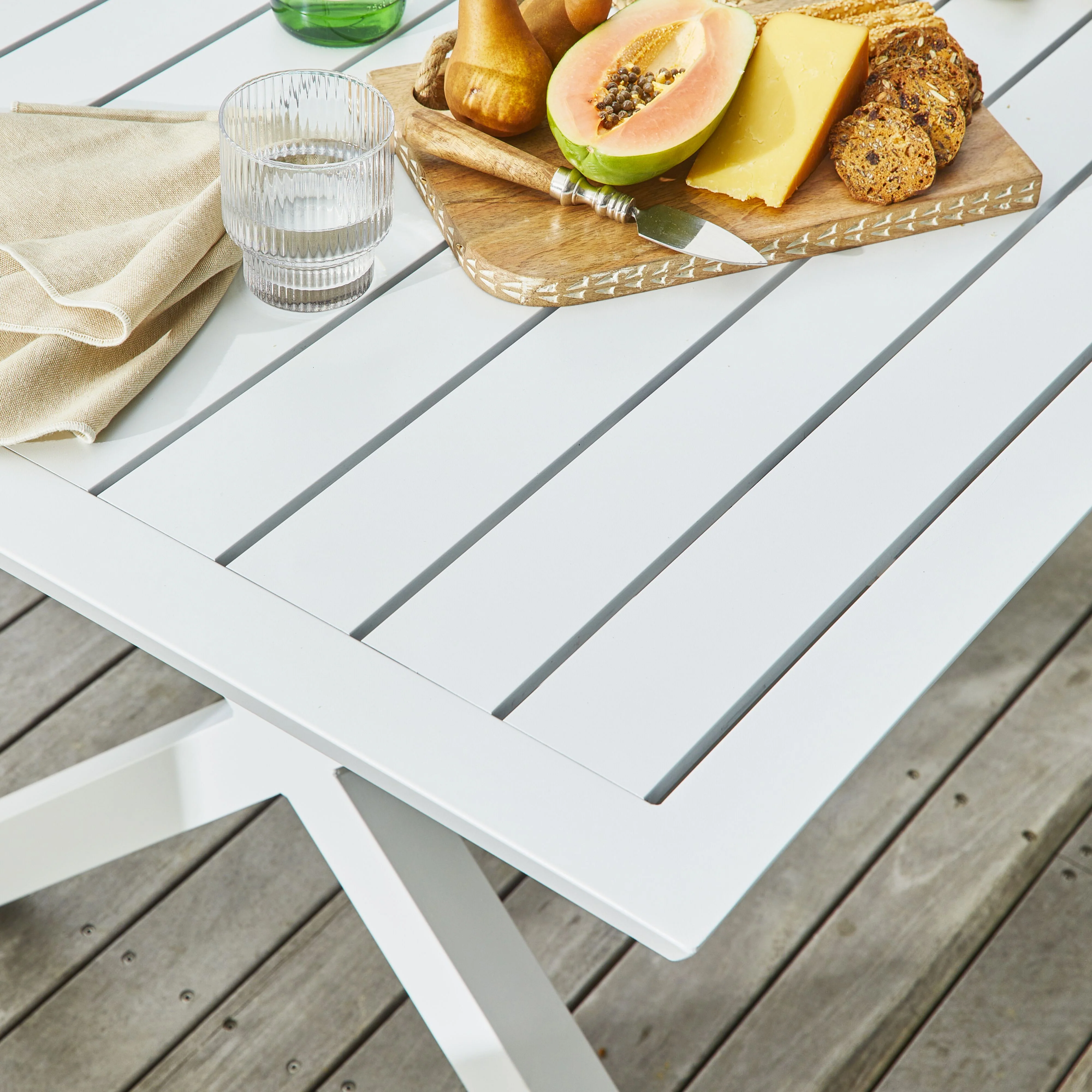 Hemmy 5 Pce Dining Set White - Image 7