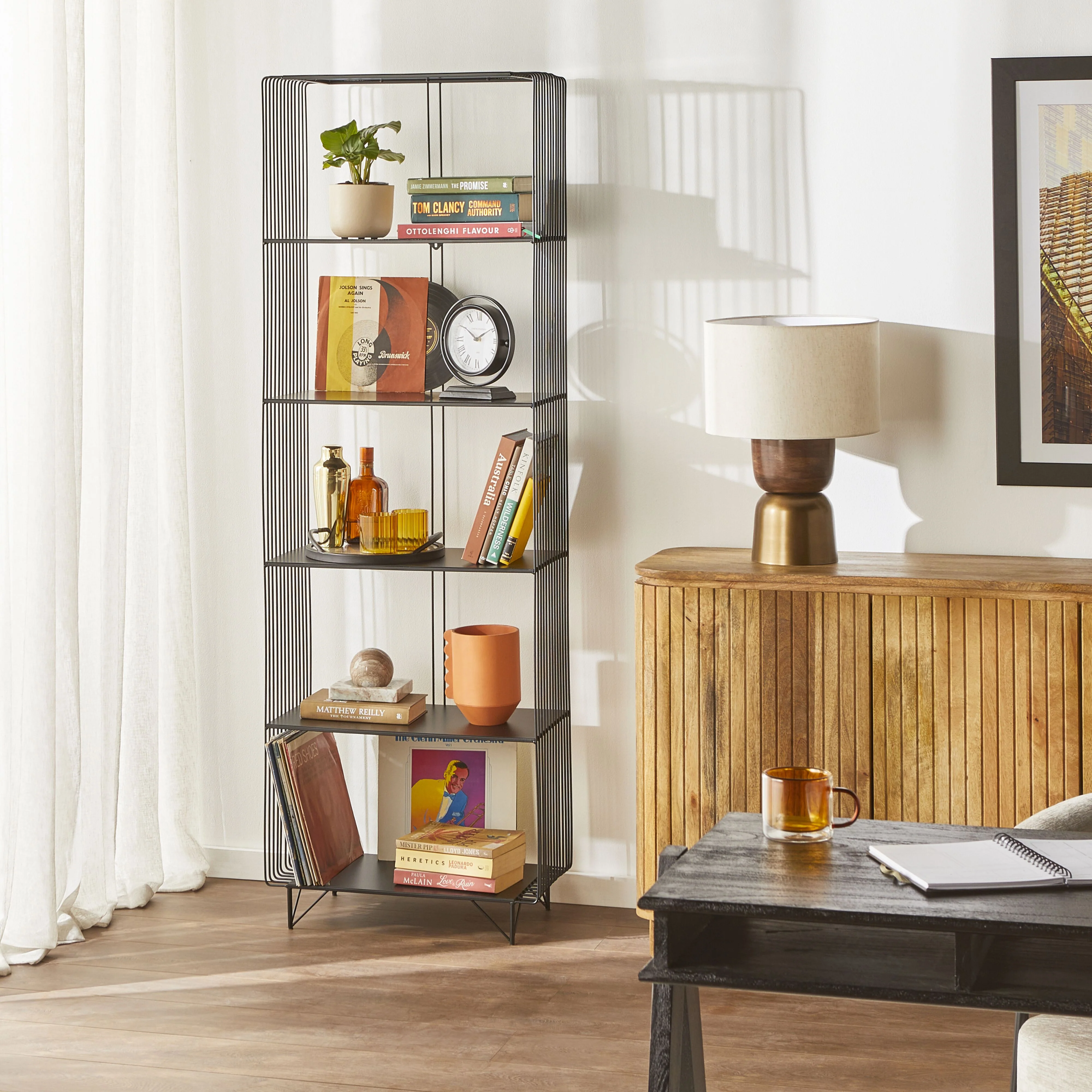 Hendrix 5 Tier Tall Shelving Unit 182.5 x 60cm - Image 8