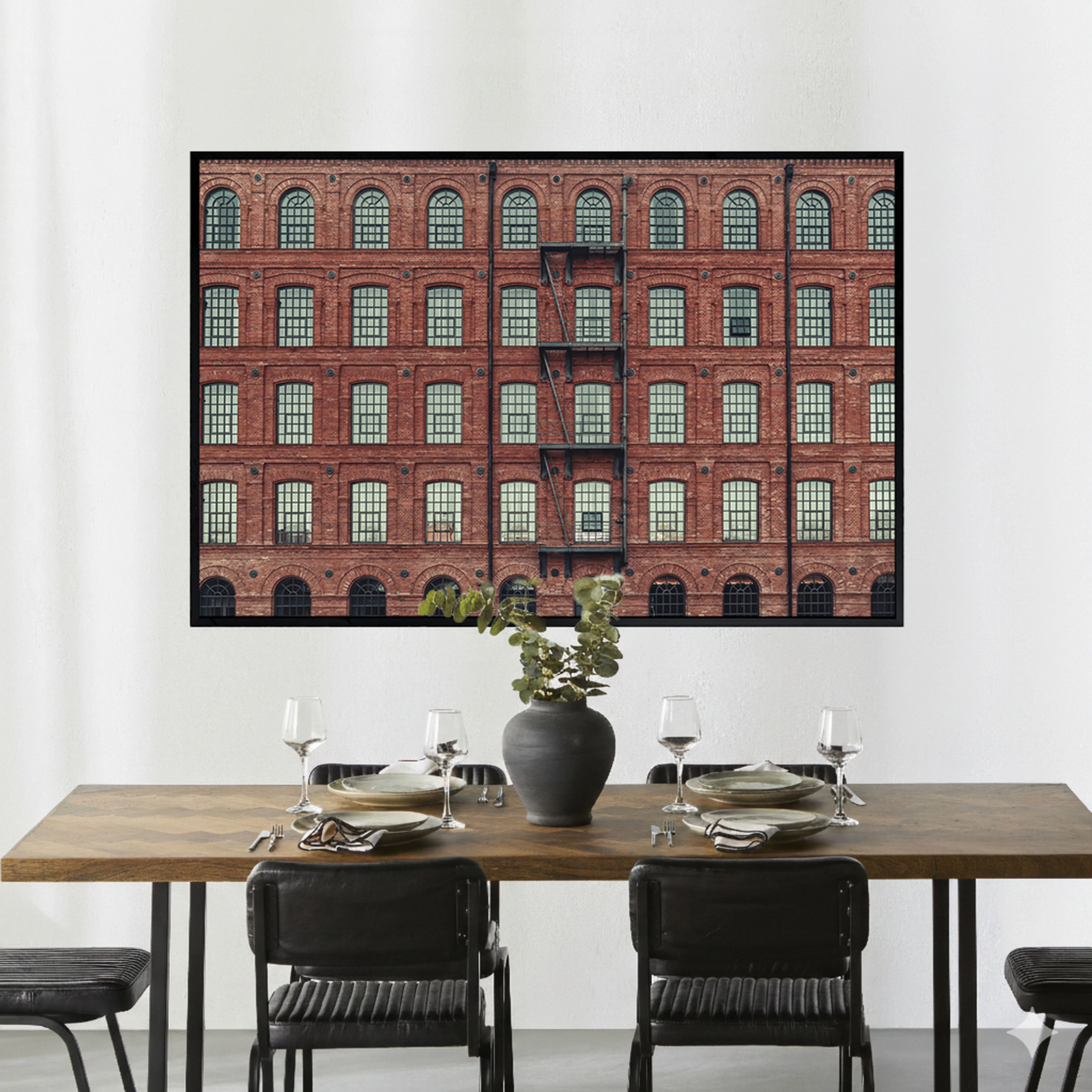 Heritage Walls Glass Framed Print 120x80cm - Image 2