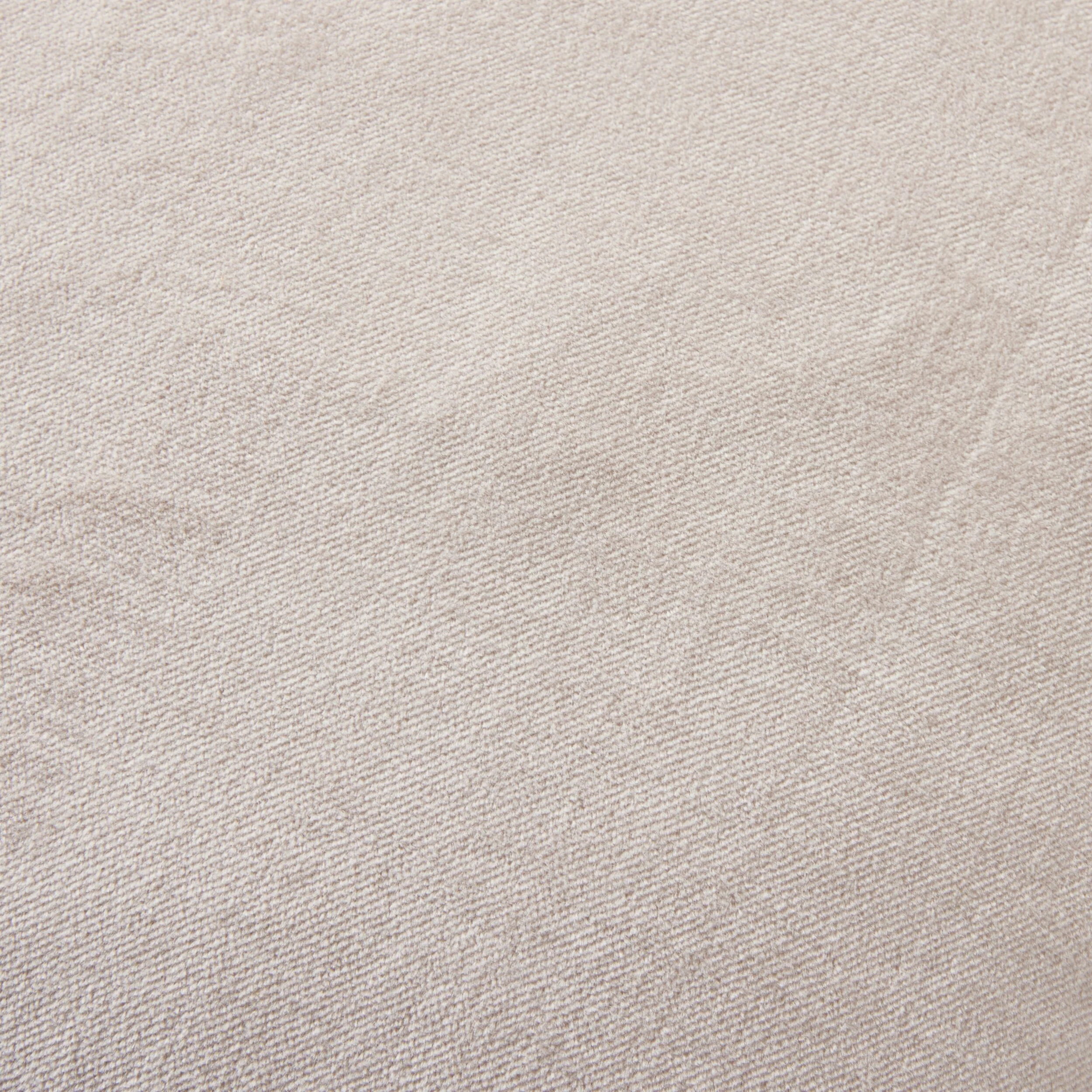 Hervey Cotton Velvet Cushion Pale Rose 45x45cm - Image 2