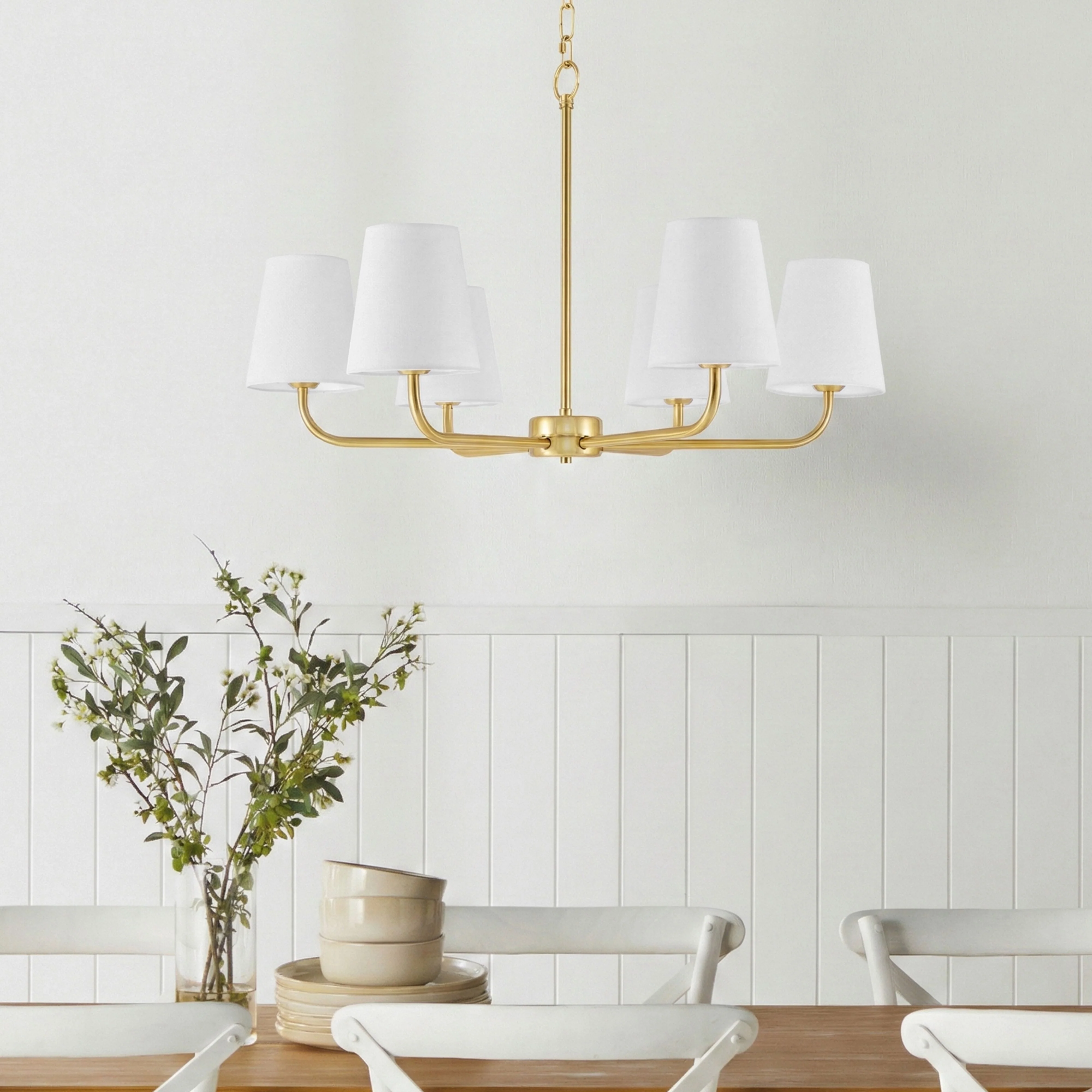 Hilda 6 Light Pendant 87cm - Image 5