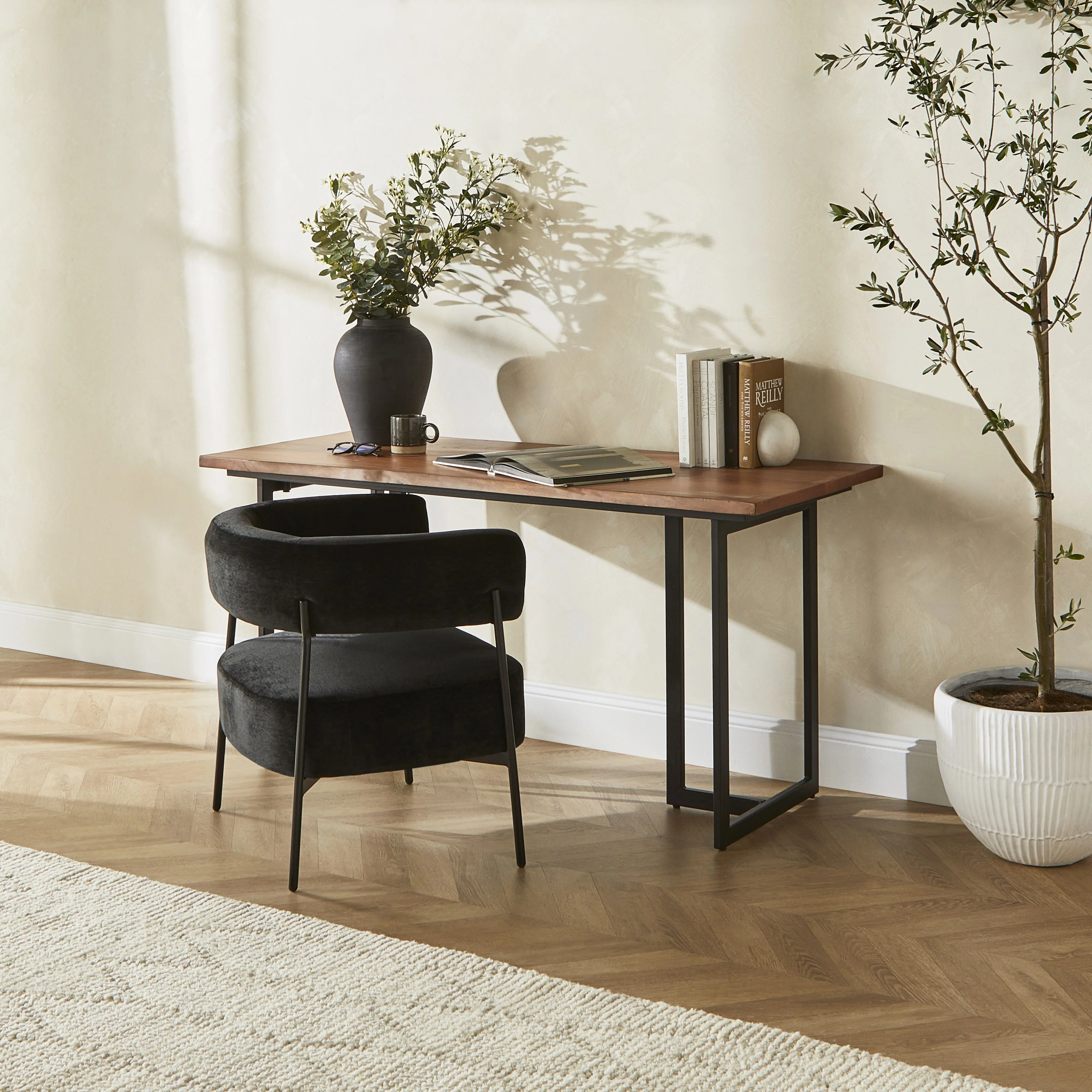 Hudson Occasional Chair Cascade Ebony - Image 9