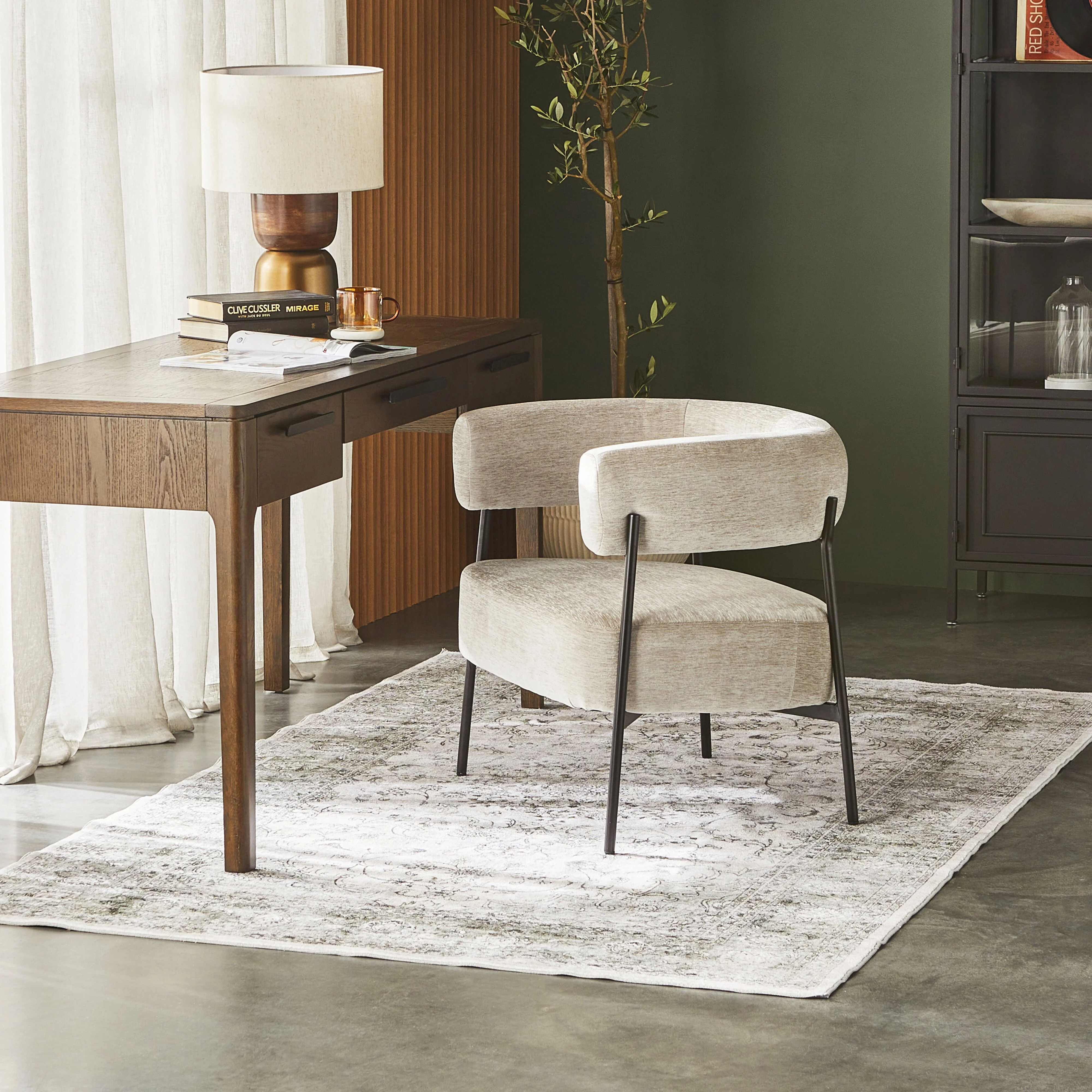 Hudson Occasional Chair Cascade Champagne - Image 8