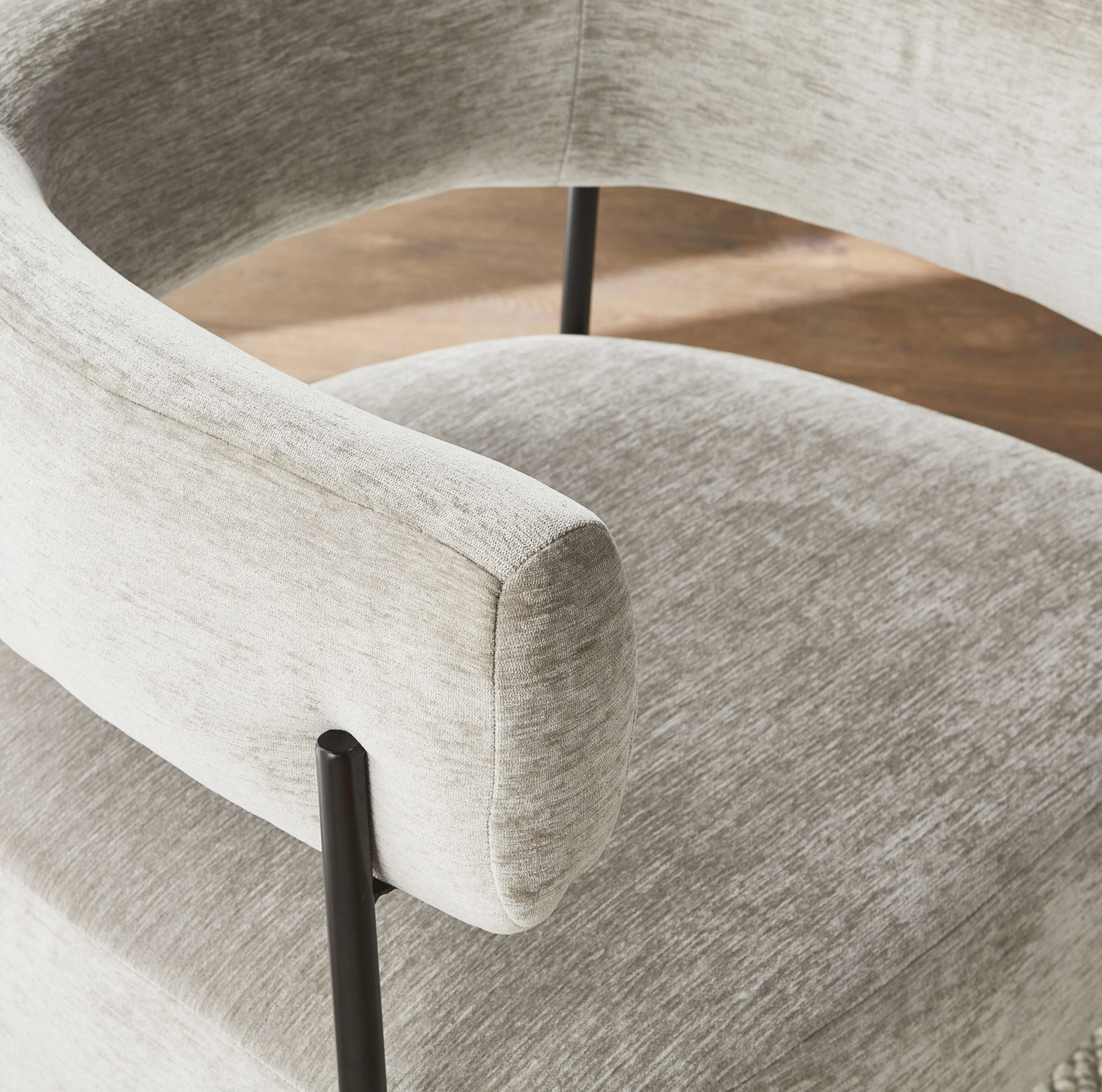 Hudson Occasional Chair Cascade Champagne - Image 9