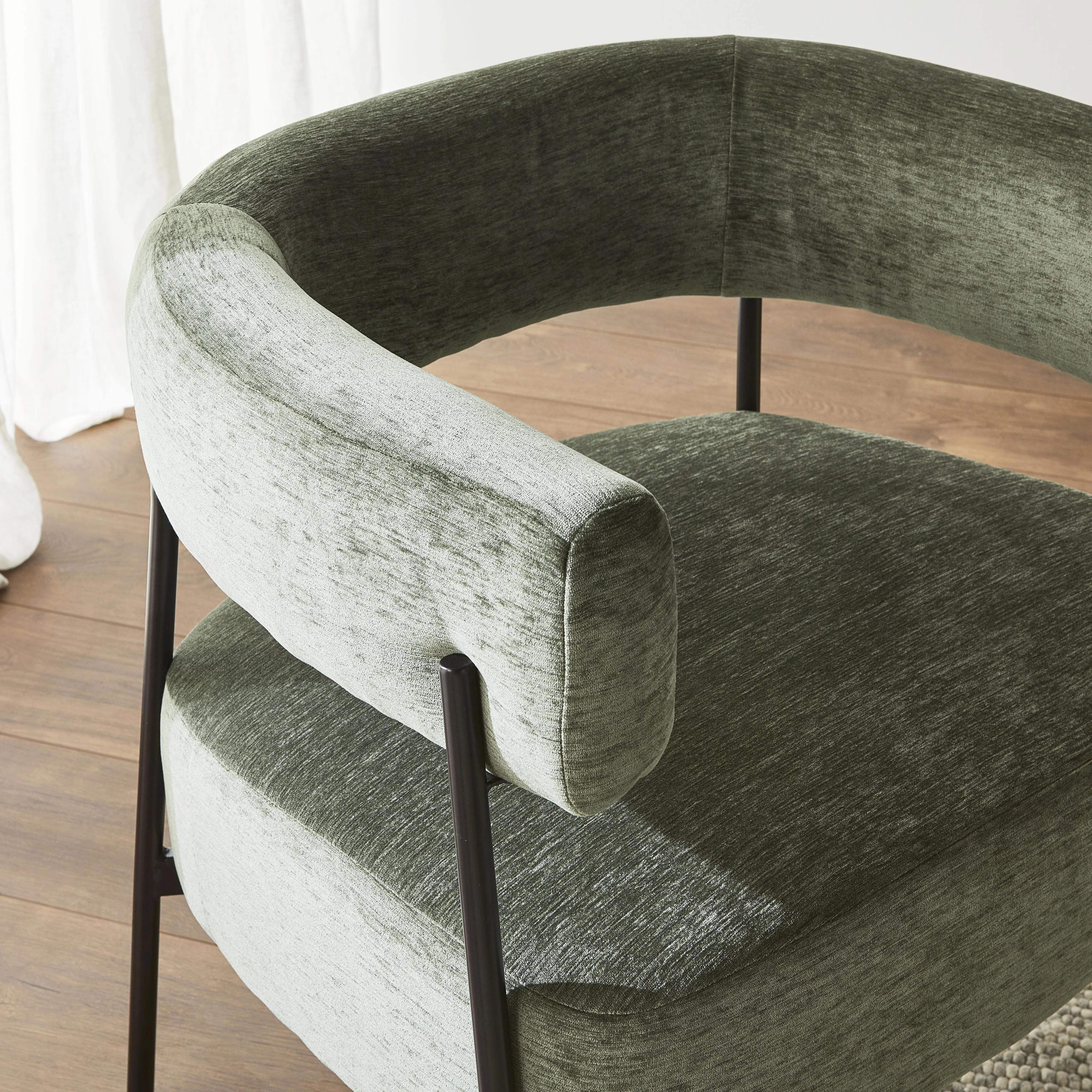 Hudson Occasional Chair Cascade Leaf Green - Image 9