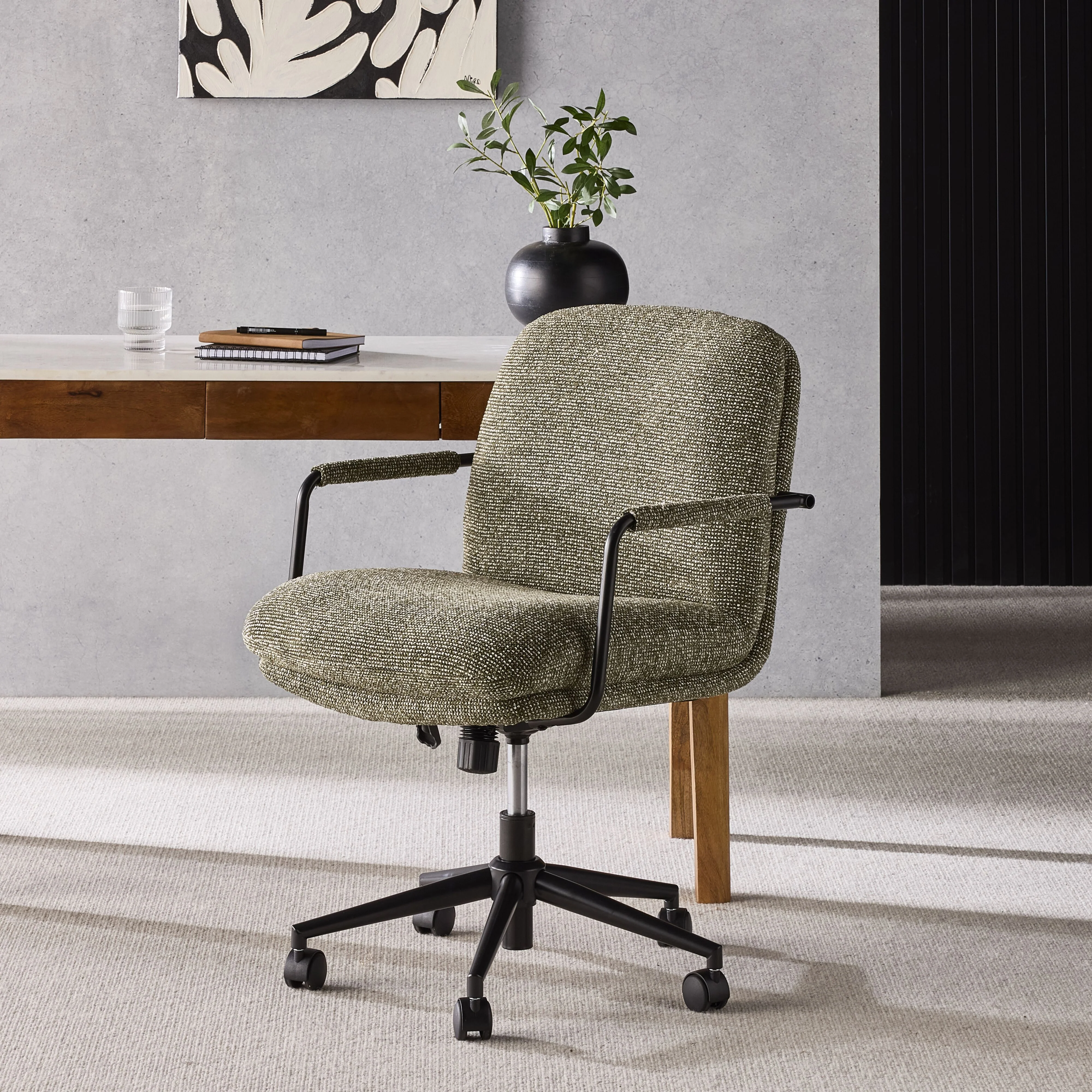 Hugh Desk Chair Green - Image 7