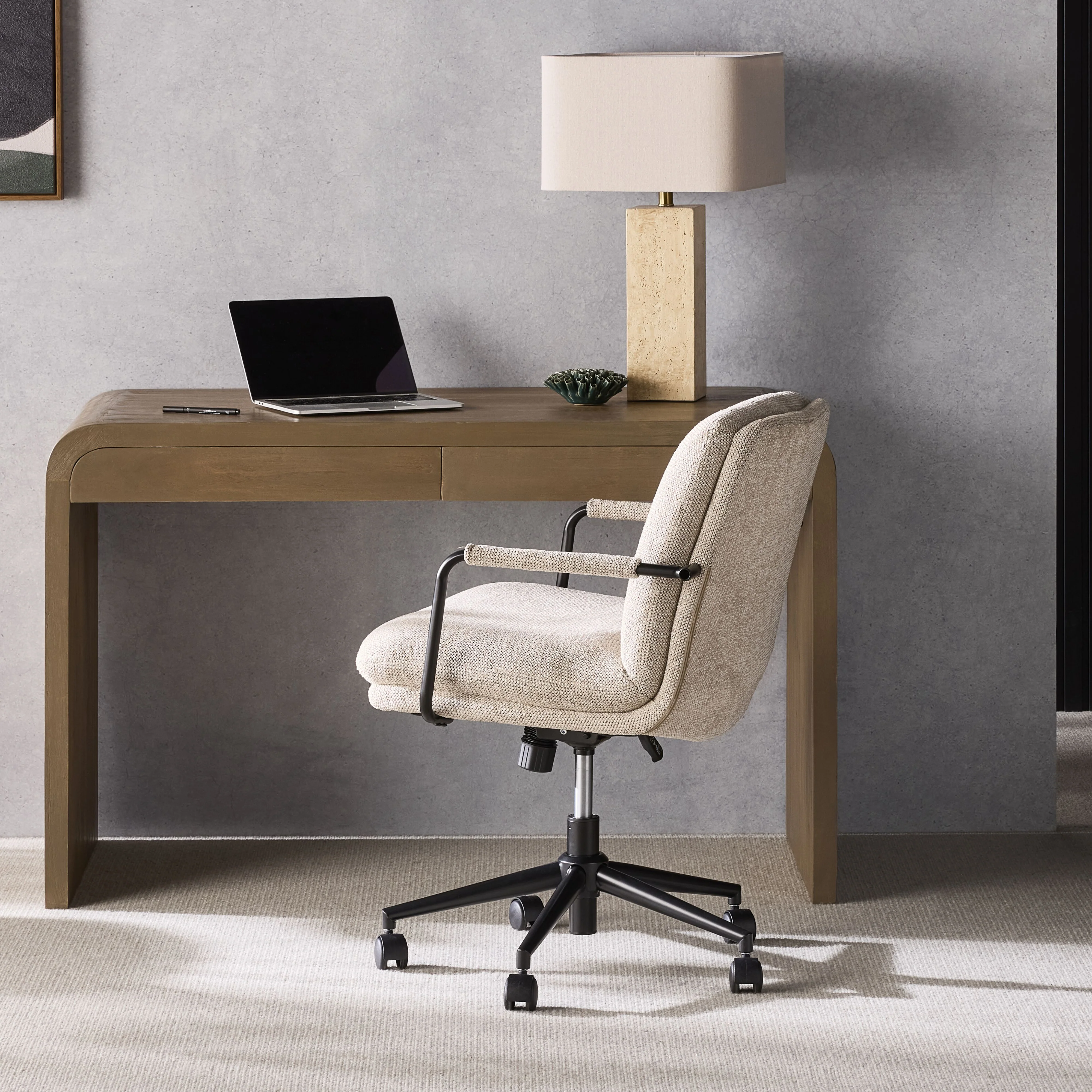 Hugh Desk Chair Natural - Image 7