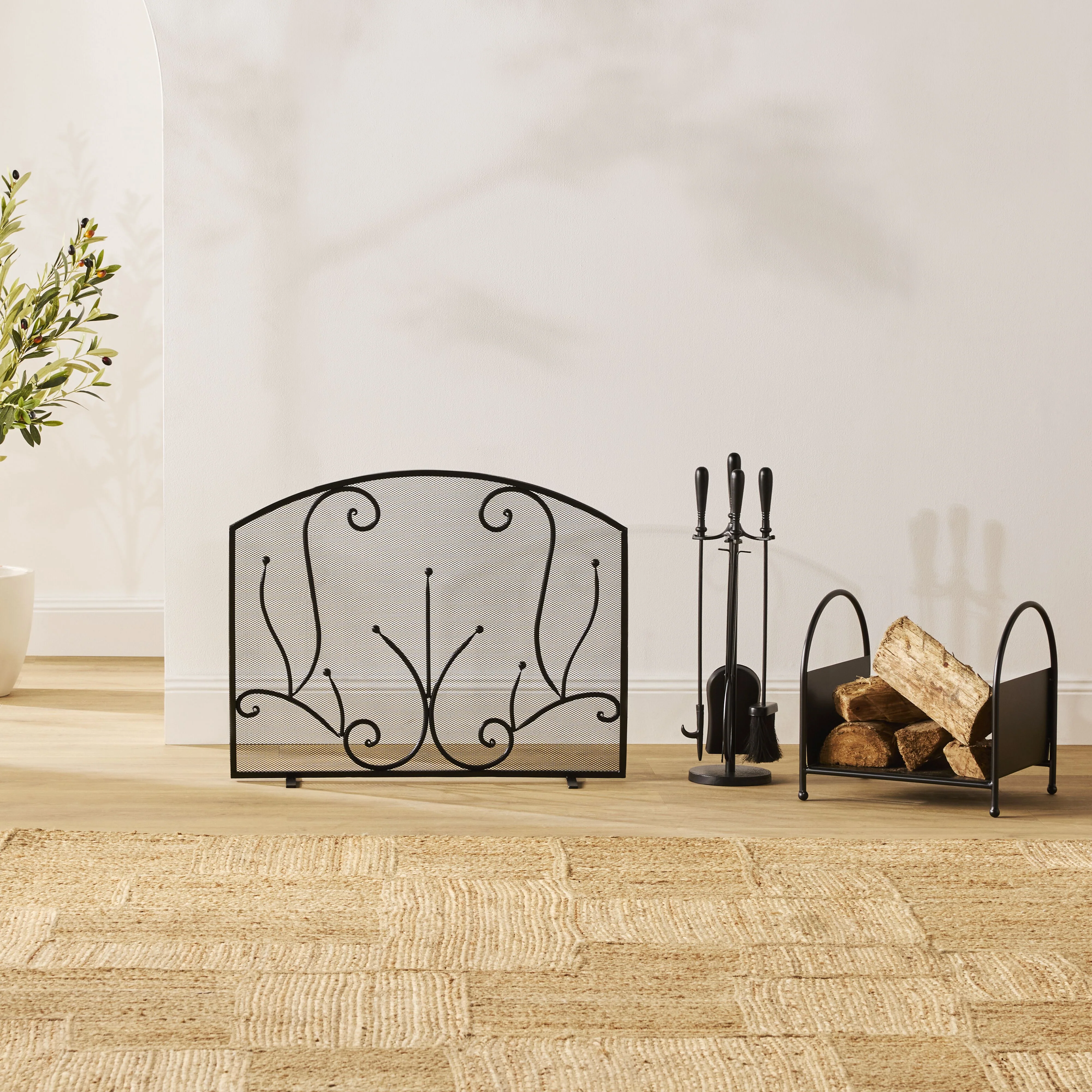 Hutton Fire Screen 77x61cm - Image 7