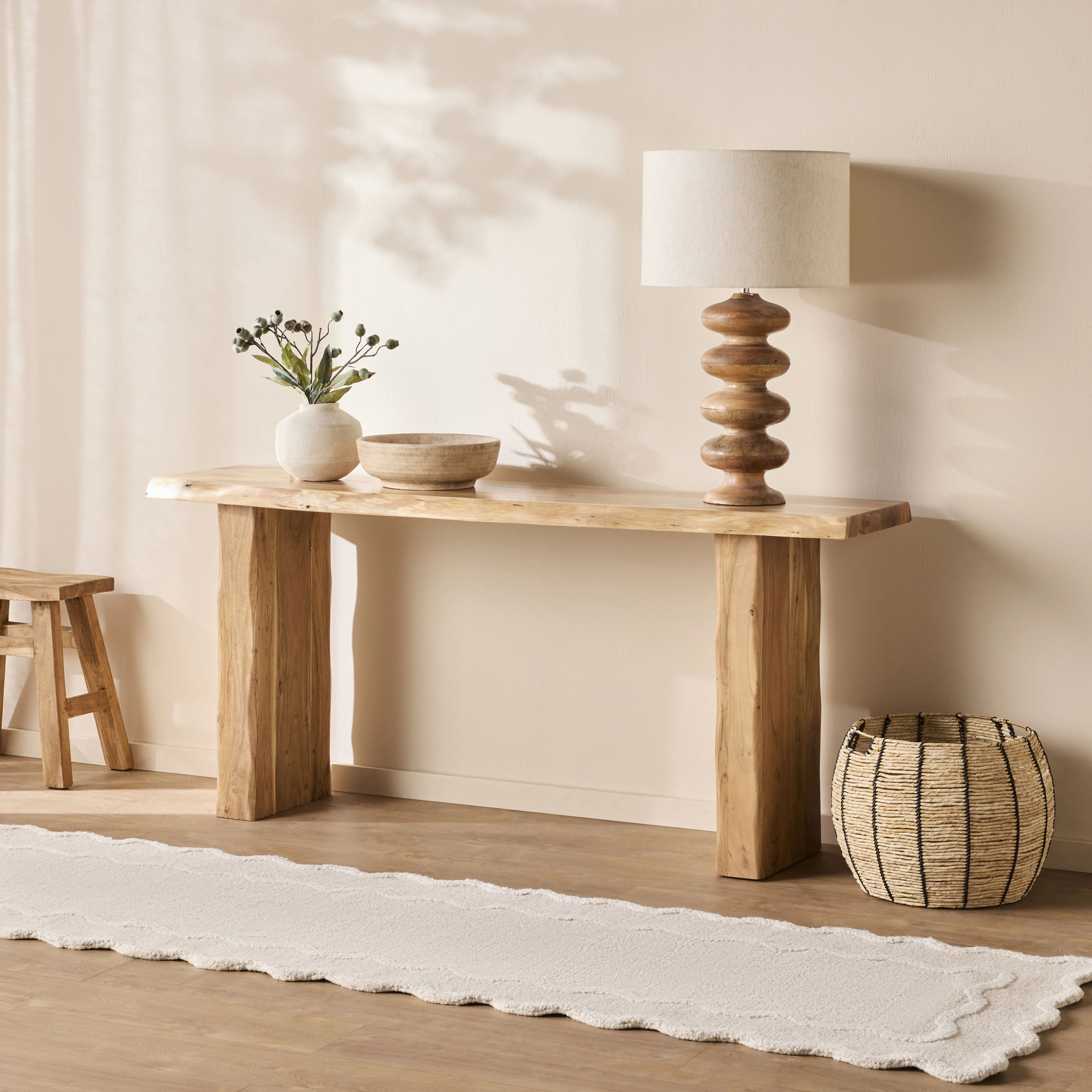 Indy Live Edge Console Table 180cm - Image 8