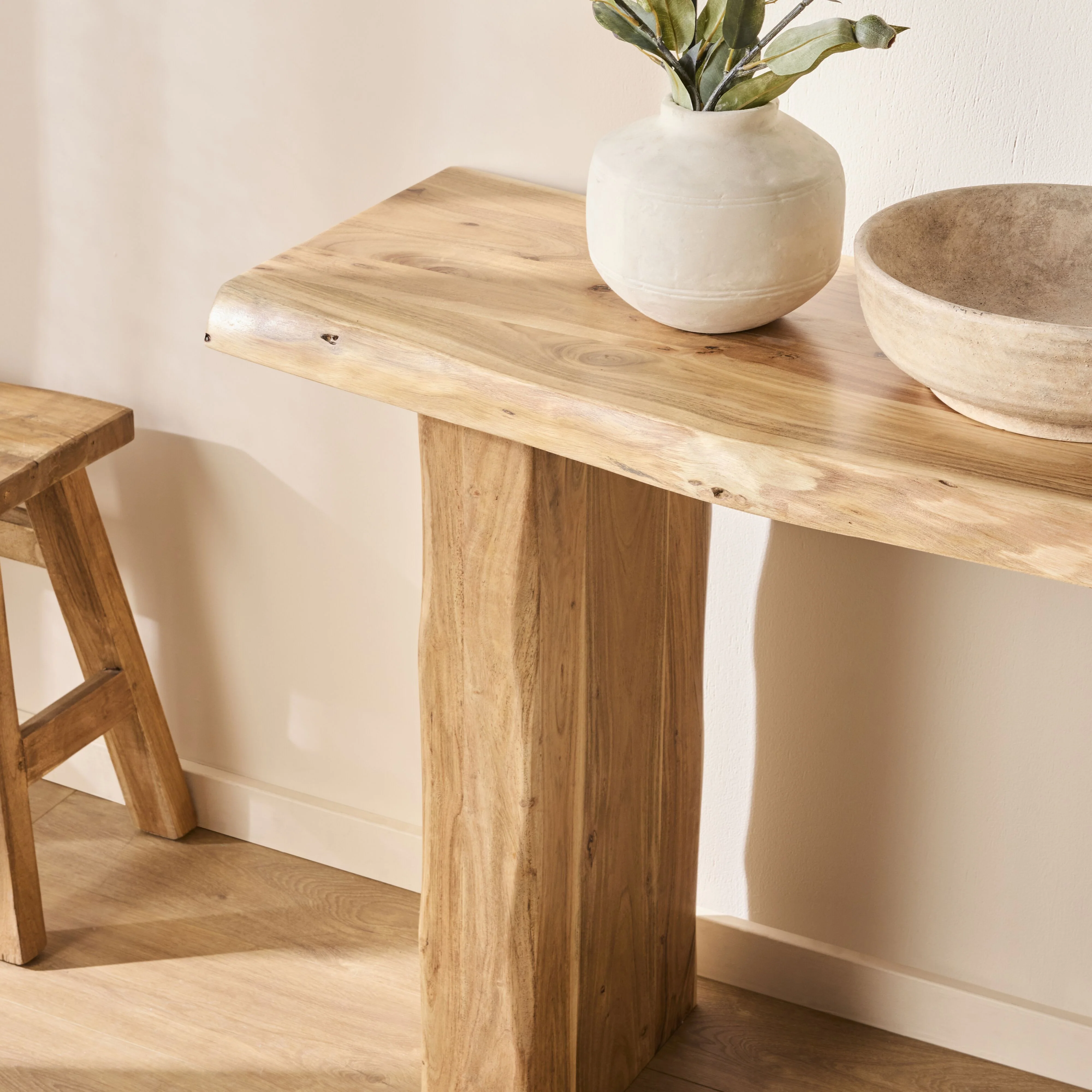 Indy Live Edge Console Table 180cm - Image 9