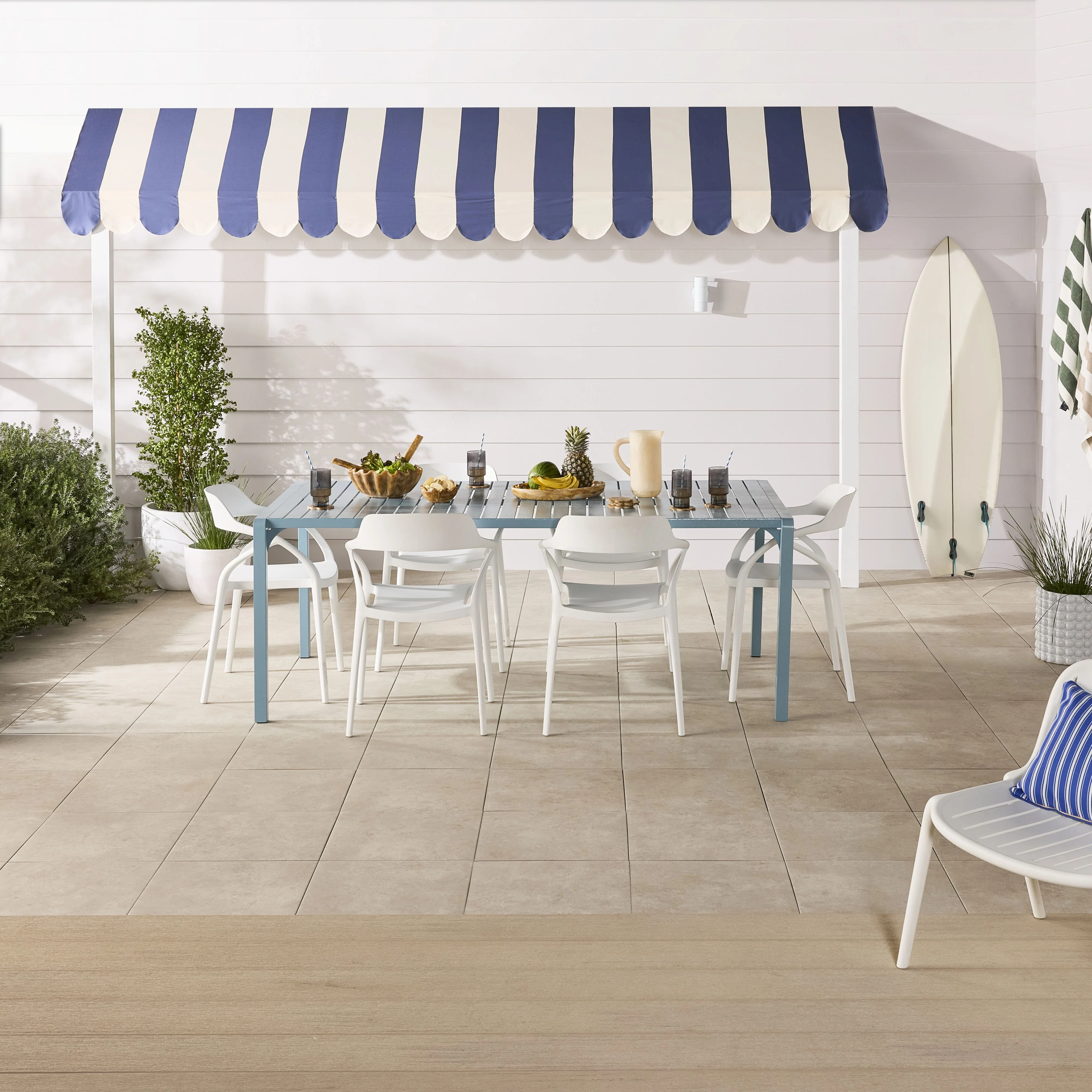 Inigo Outdoor Dining Chair White - Image 18
