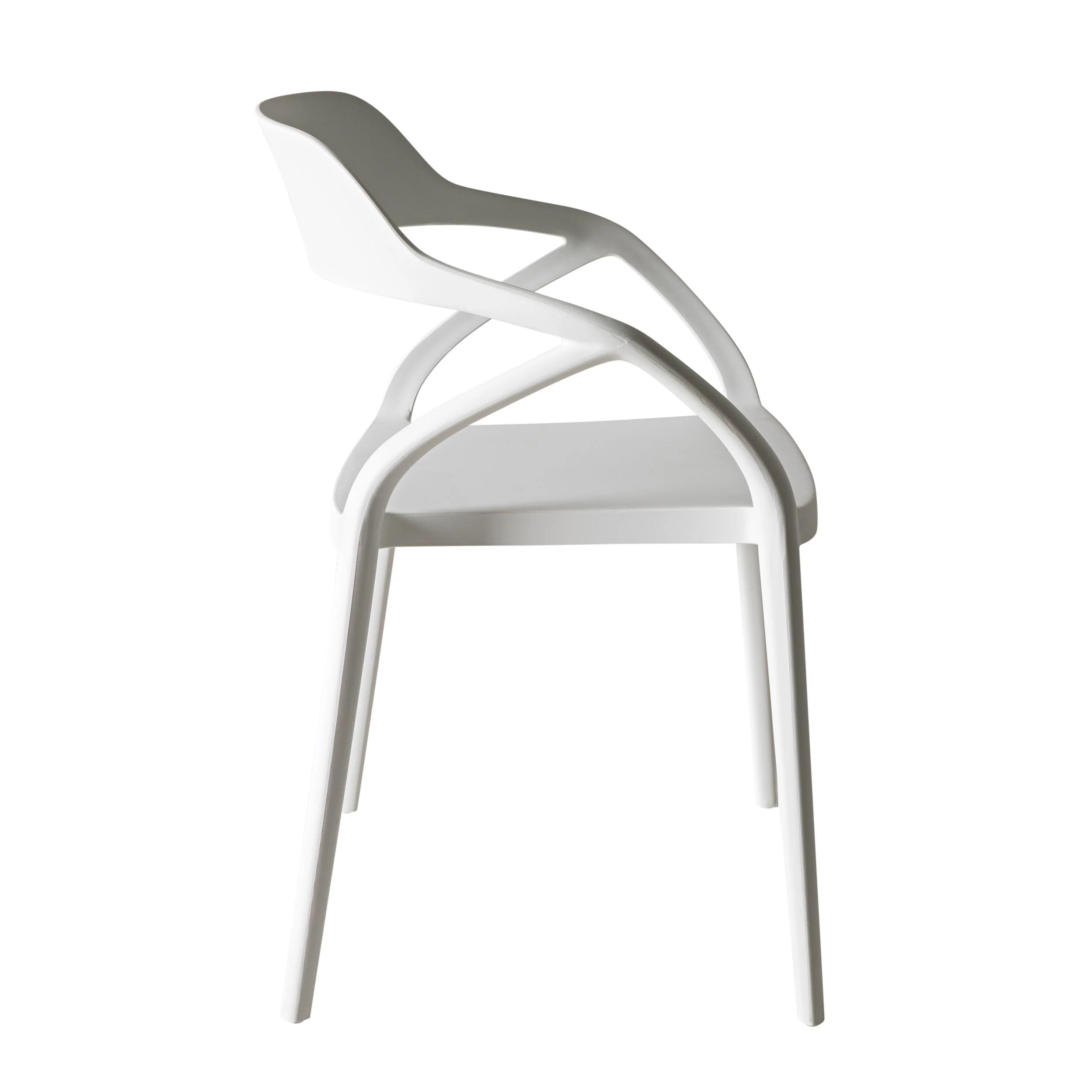 Inigo Outdoor Dining Chair White - Image 3