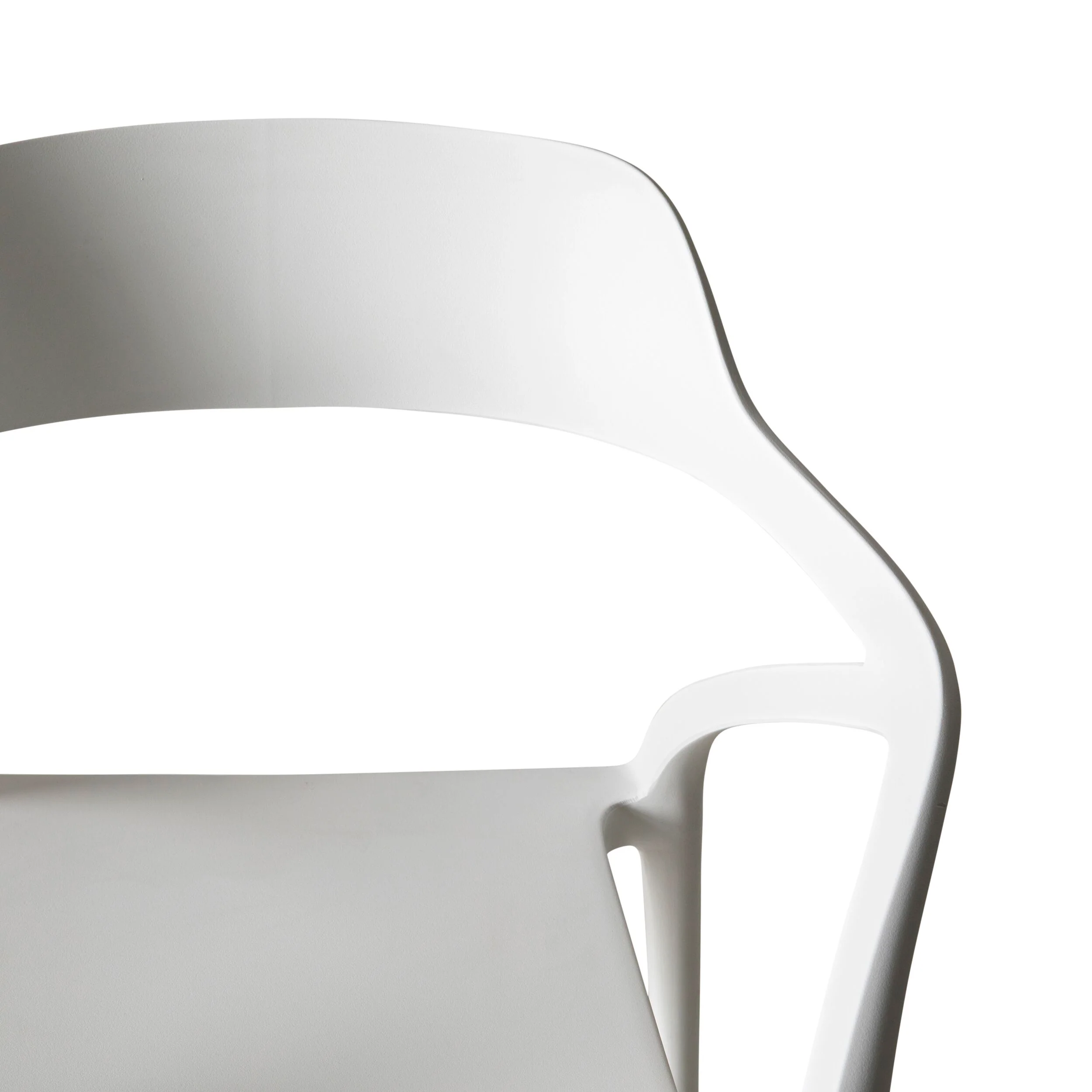 Inigo Outdoor Dining Chair White - Image 5