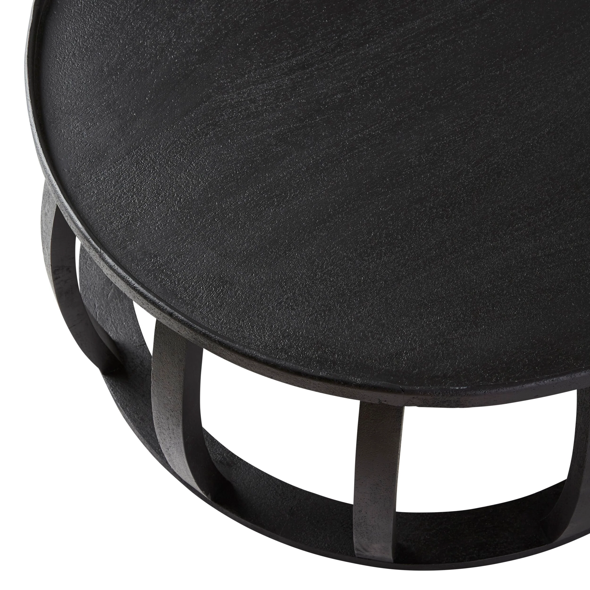 Ink Round Coffee Table Black - Image 3