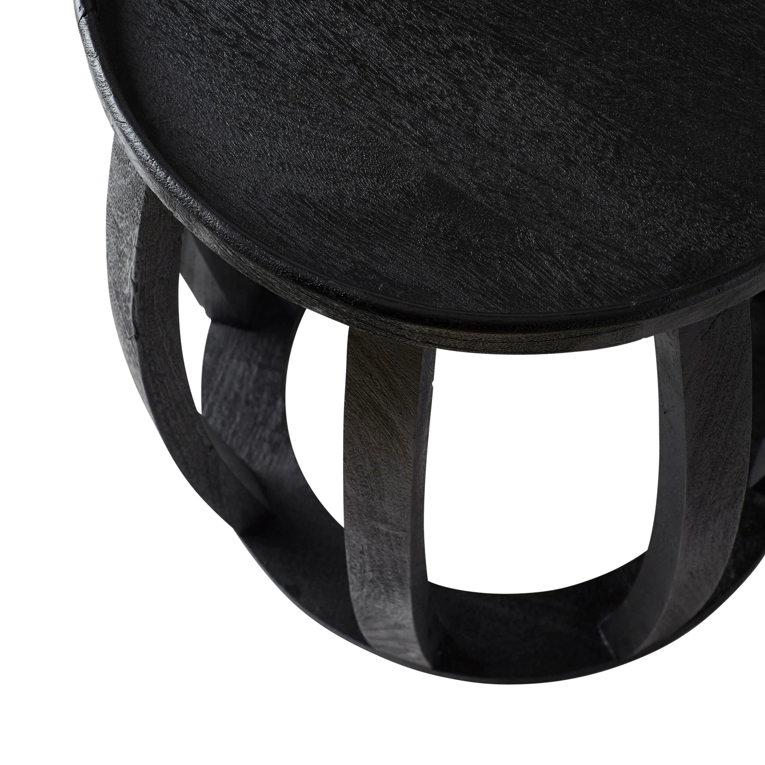 Ink Round Side Table Black - Image 3