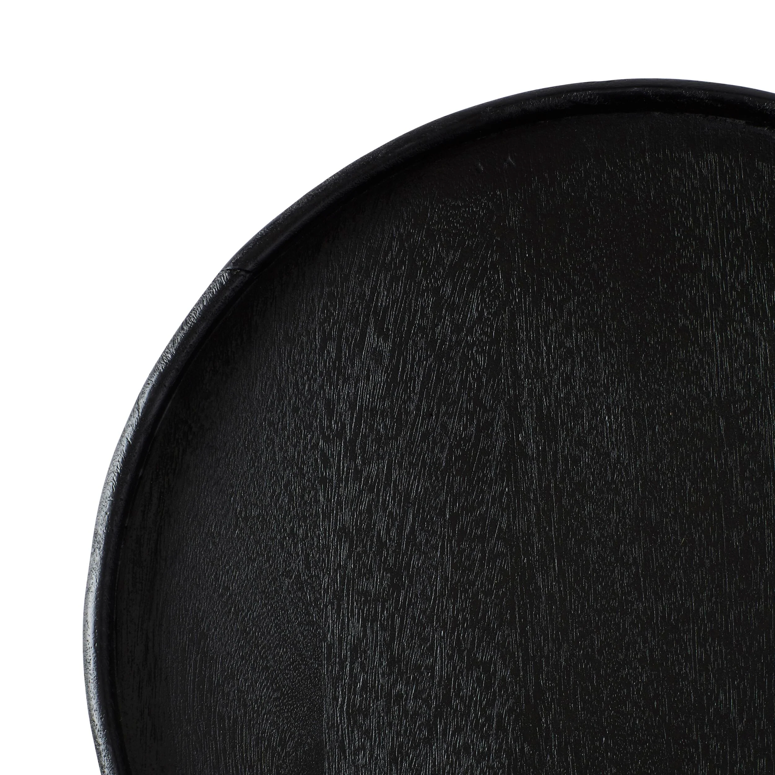 Ink Round Side Table Black - Image 4