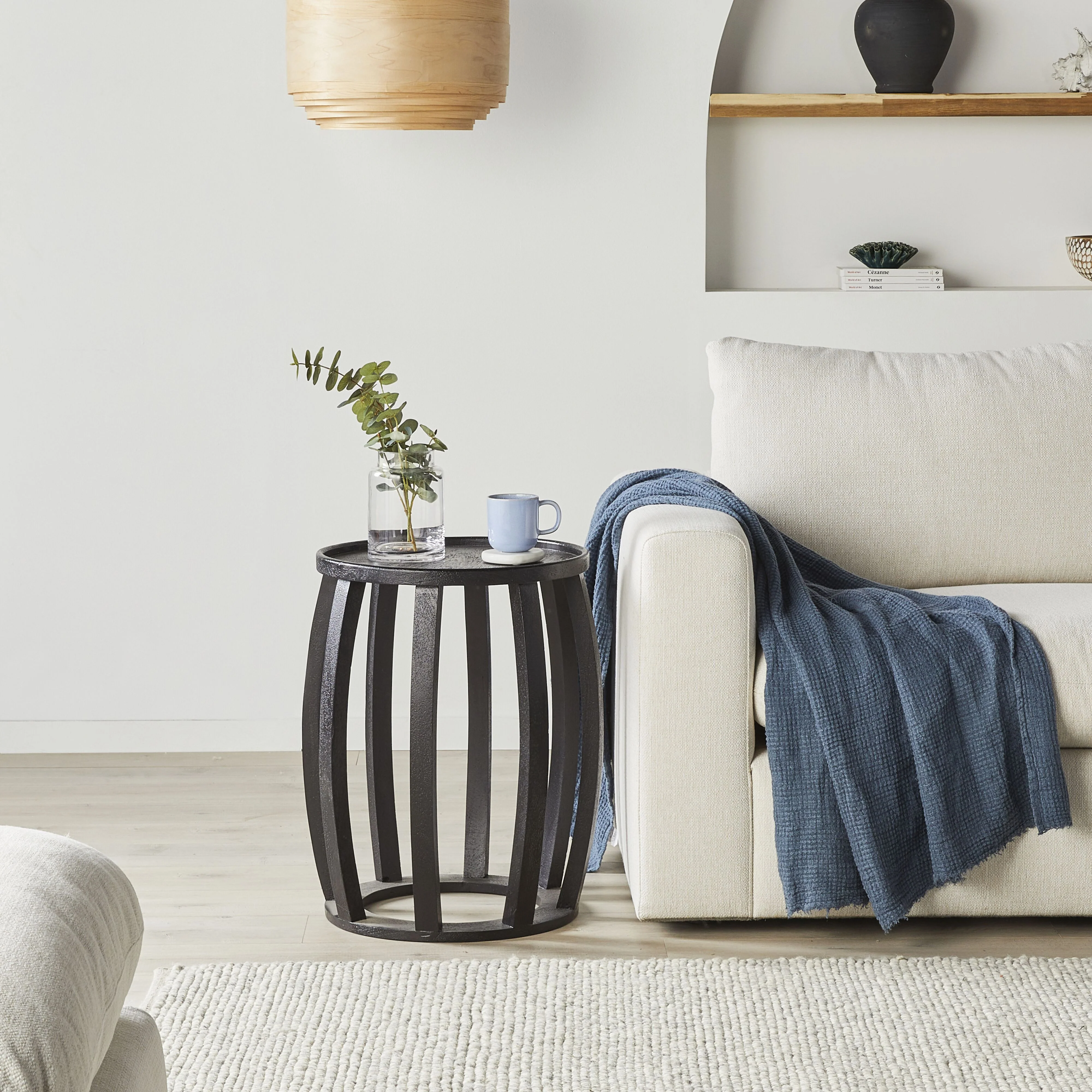 Ink Round Side Table Black - Image 5