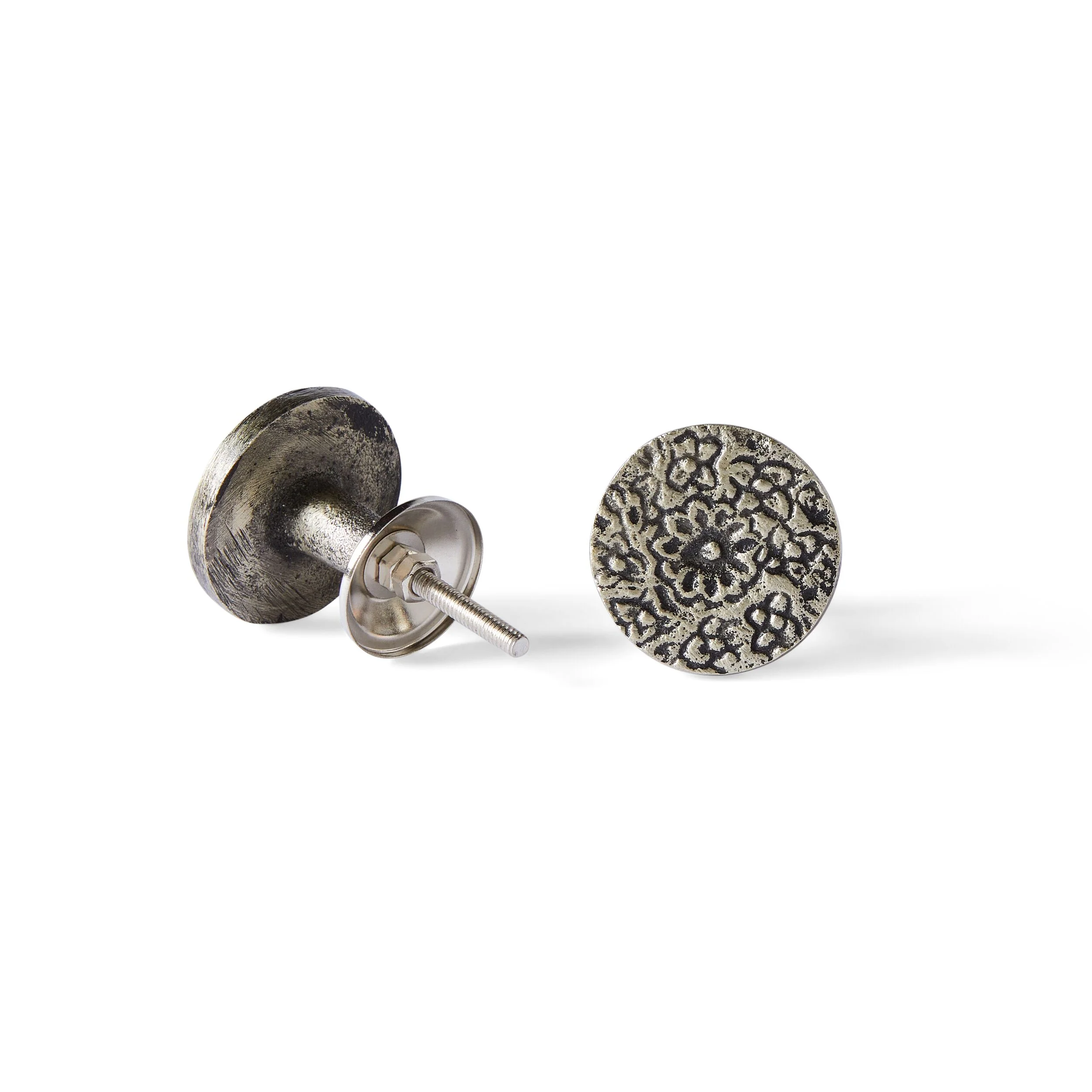 Iron Flower Knob 4cm - Image 3