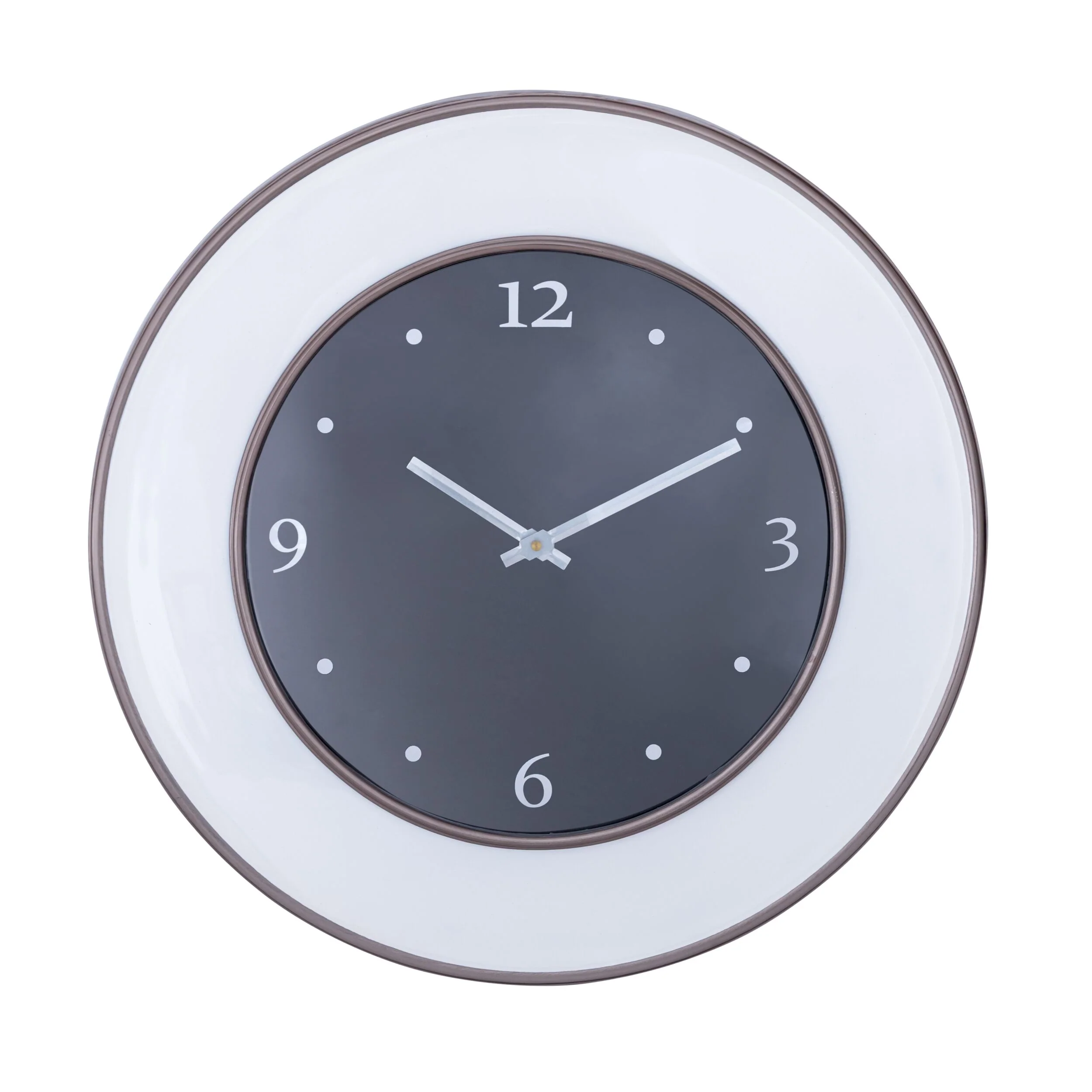 Iron Wall Clock with Enamel 46cm