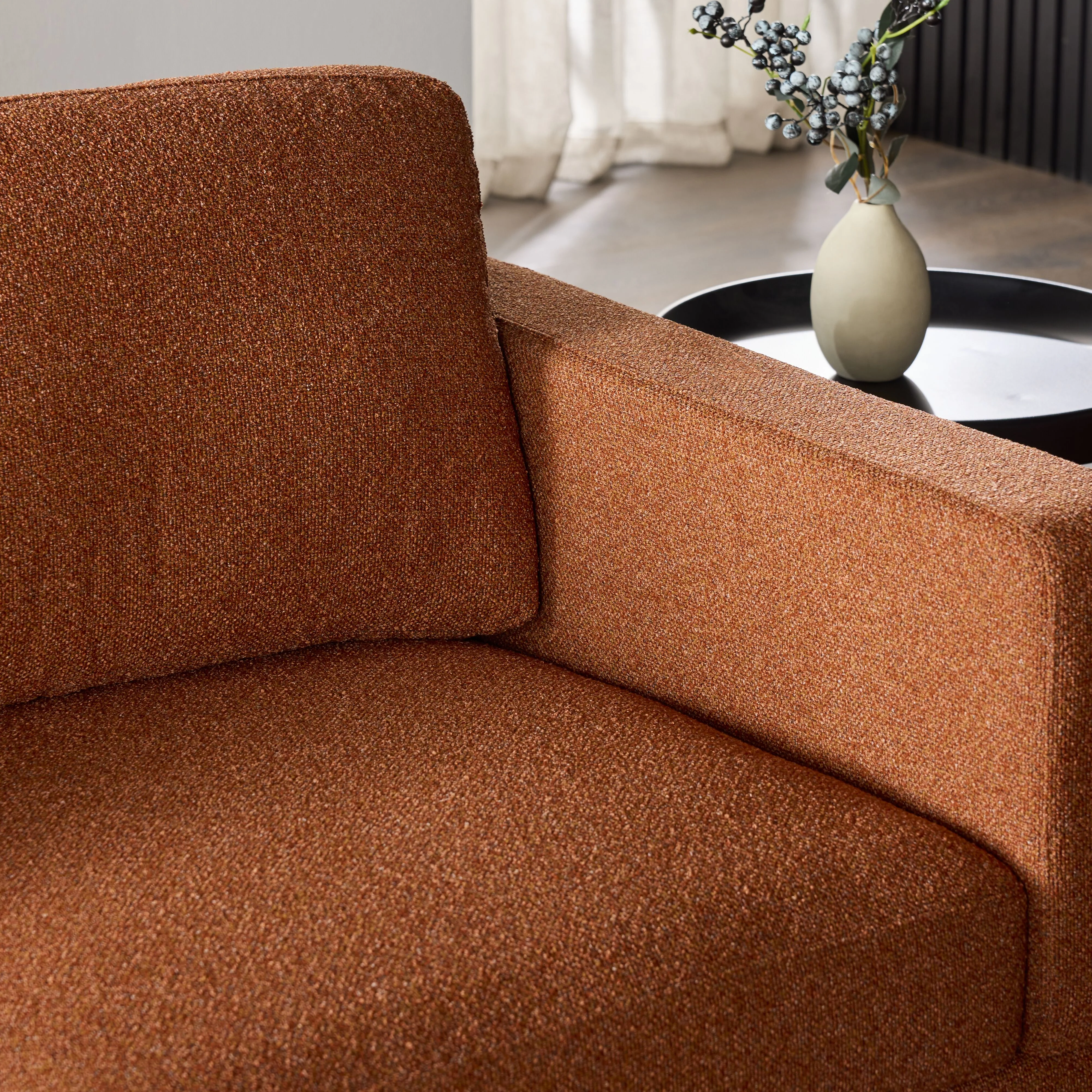 Irvine 2.5 Seater Sofa Ember - Image 10