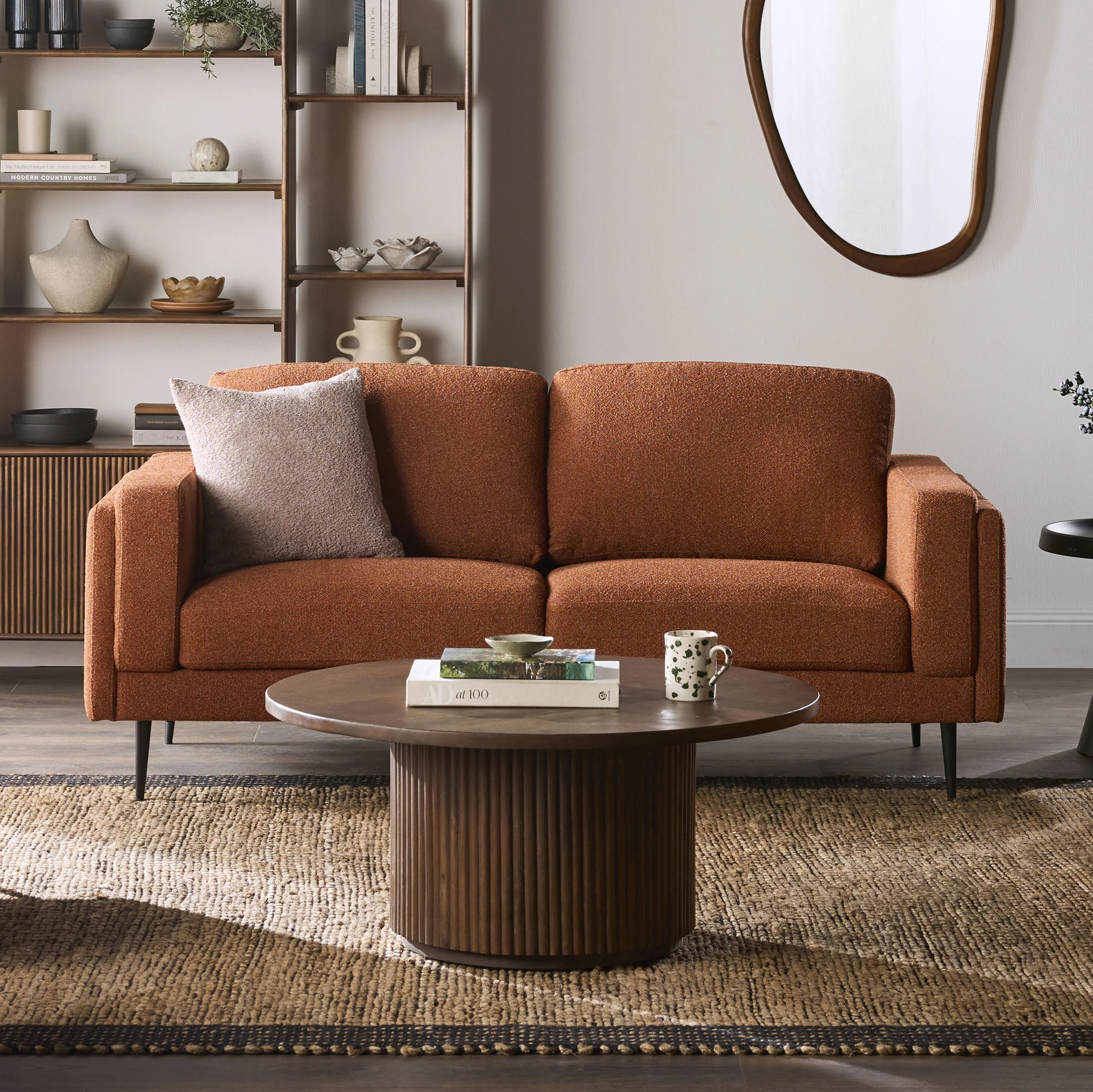 Irvine 2.5 Seater Sofa Ember - Image 7