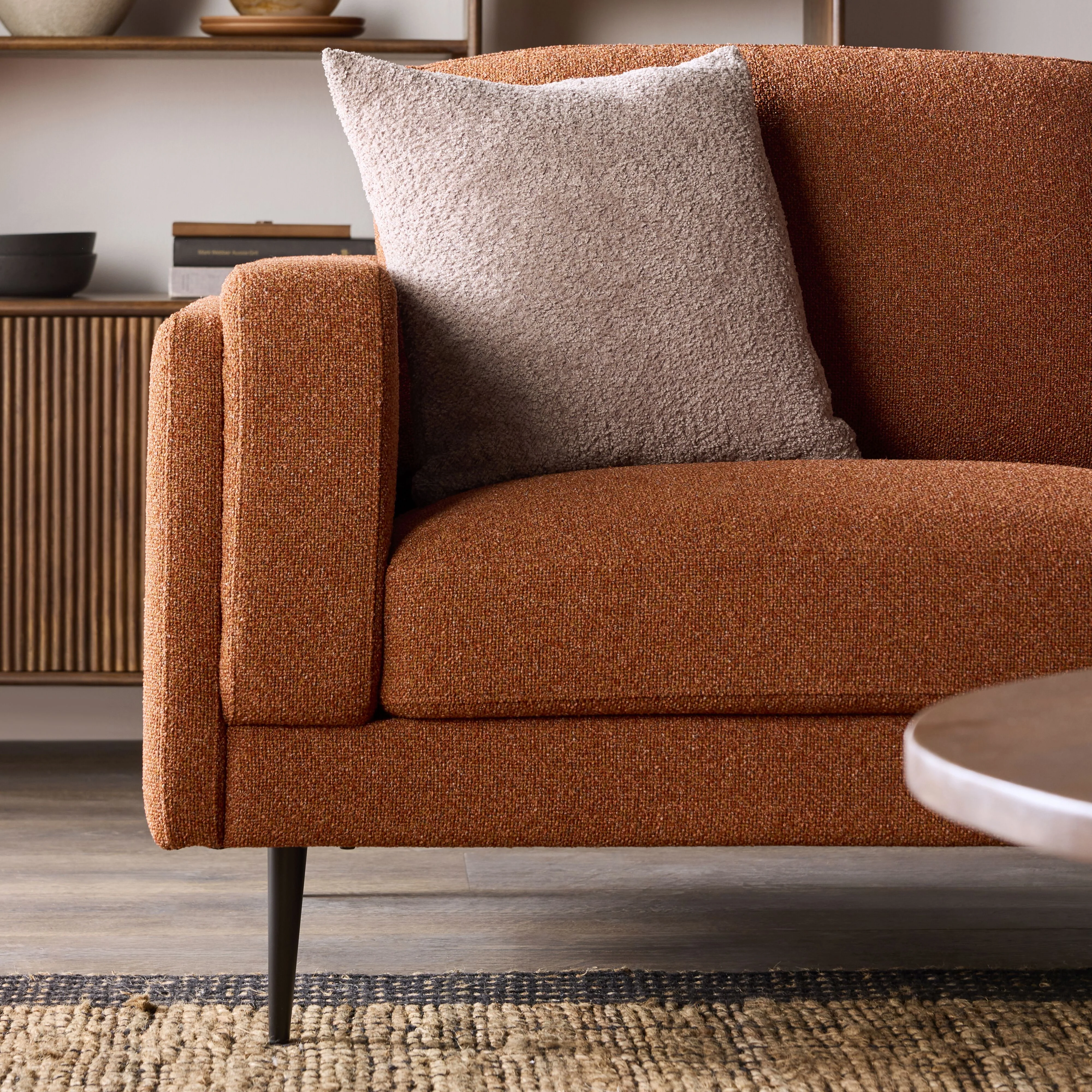 Irvine 2.5 Seater Sofa Ember - Image 9
