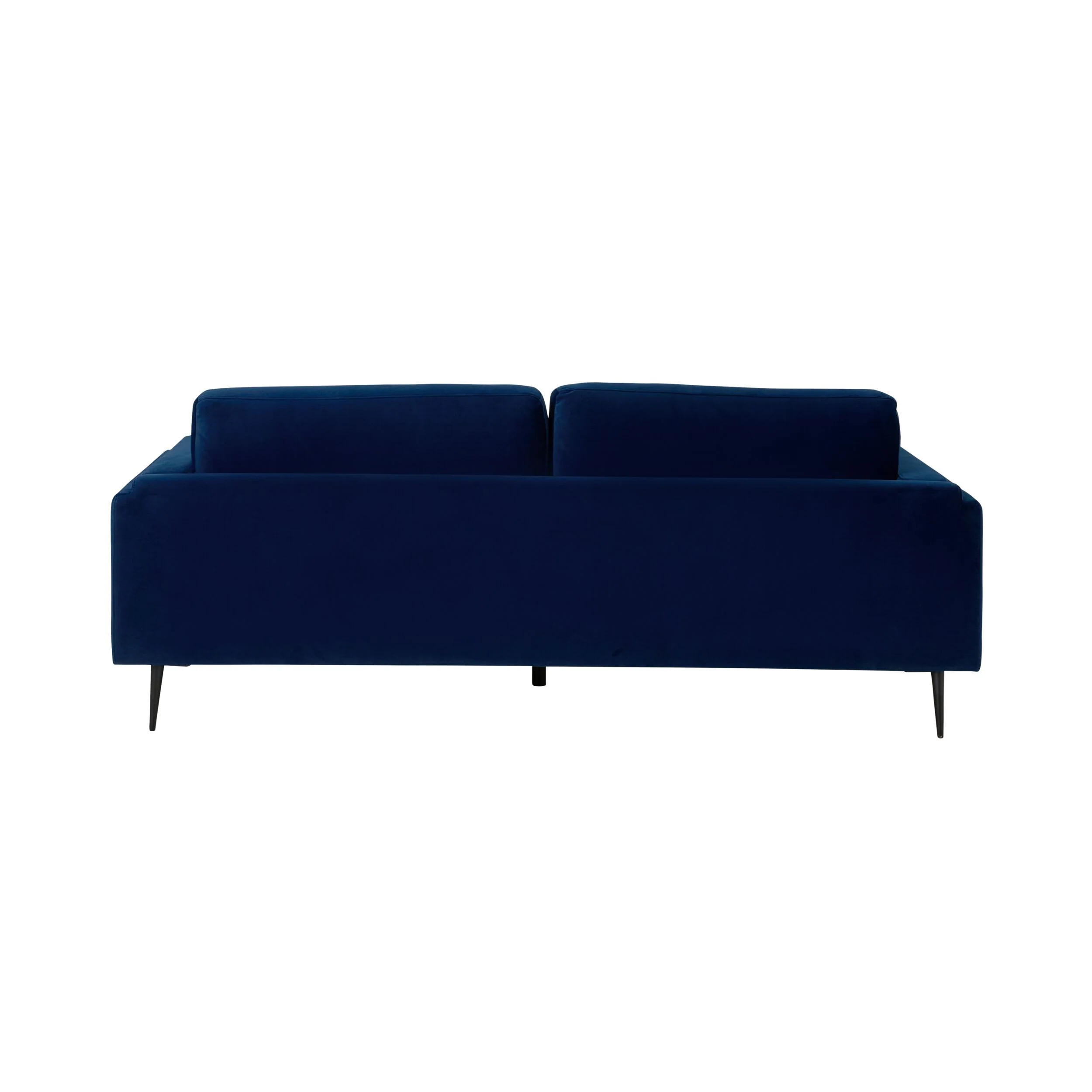 Irvine 3 Seater Sofa Velvet Indigo - Image 4