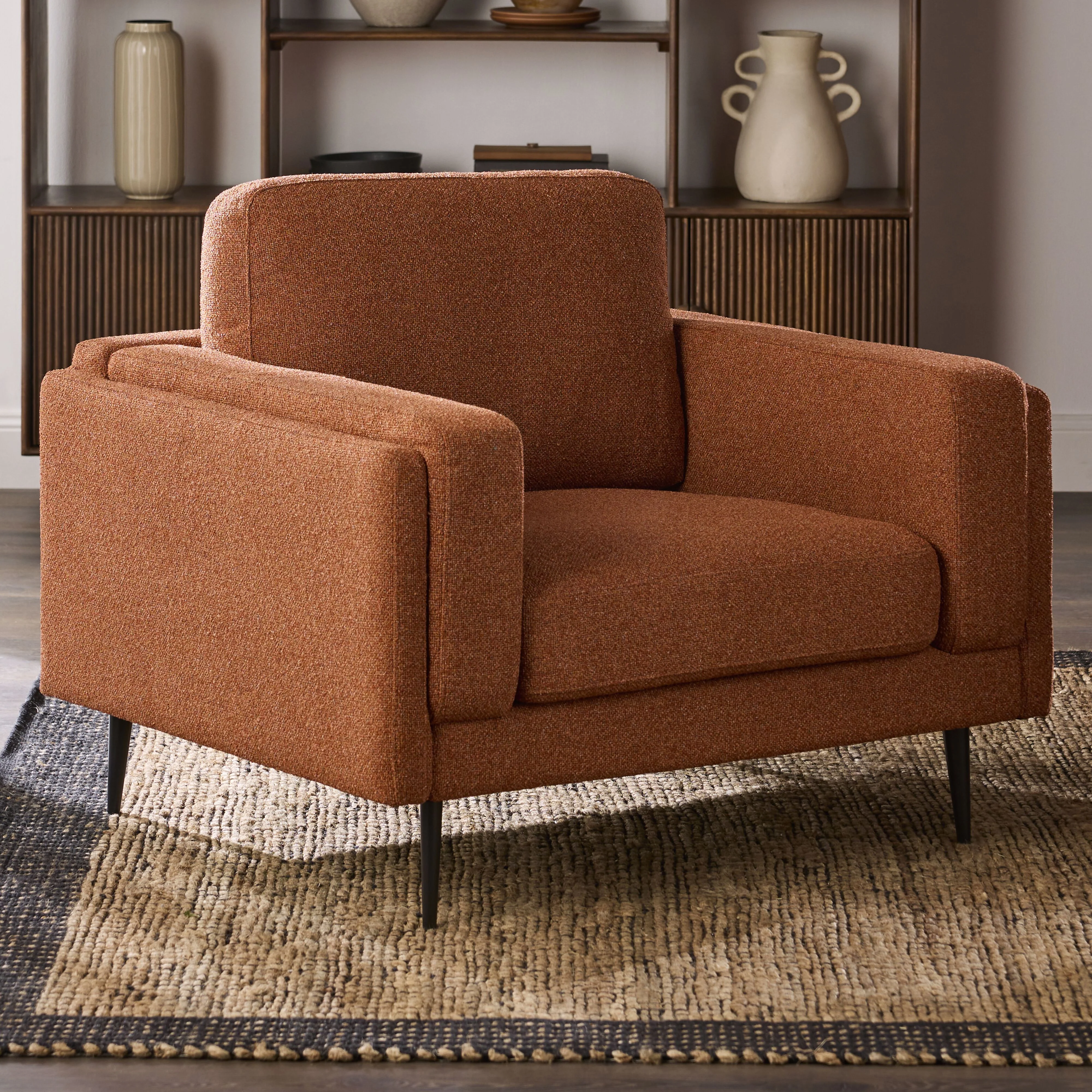 Irvine Armchair Ember - Image 7