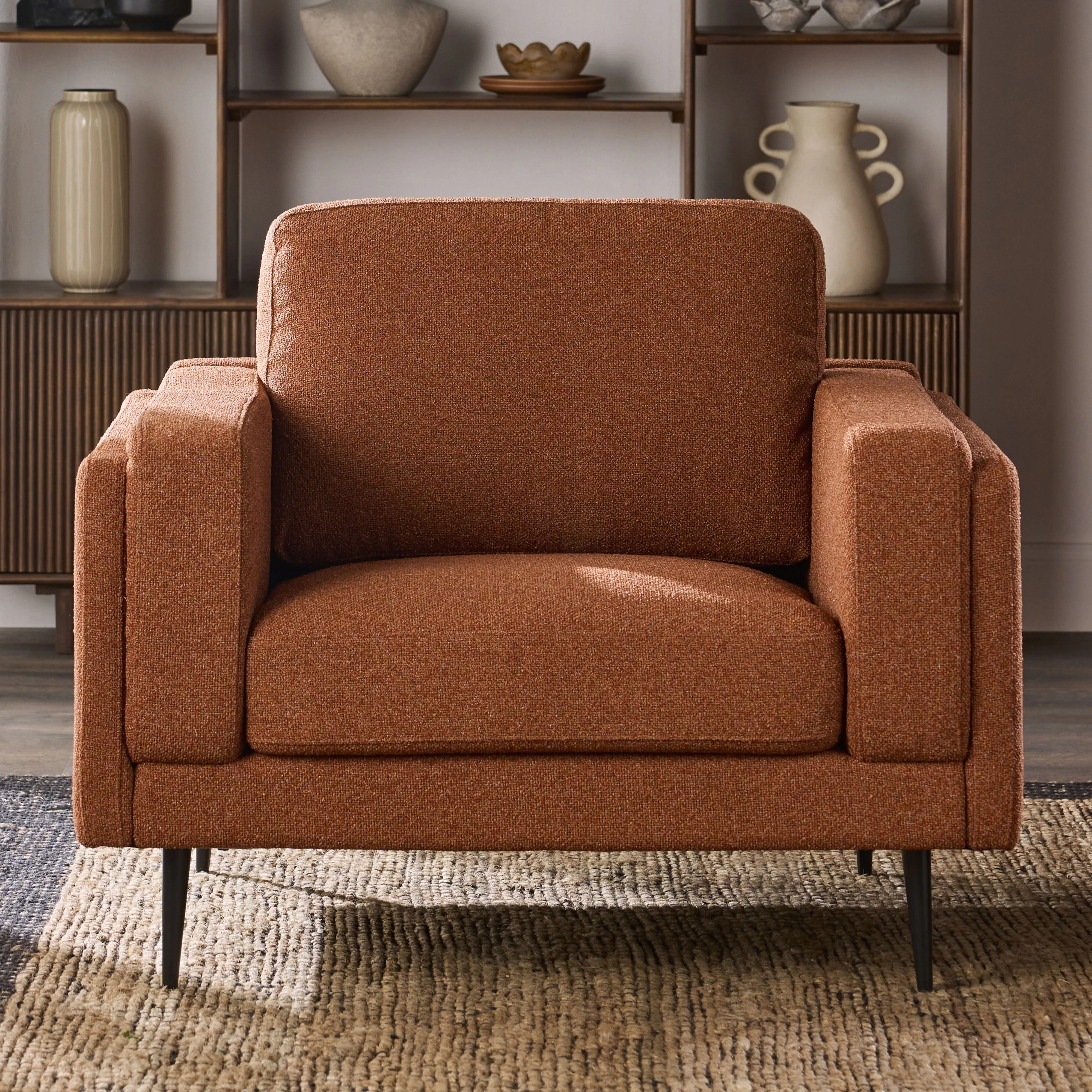 Irvine Armchair Ember - Image 8