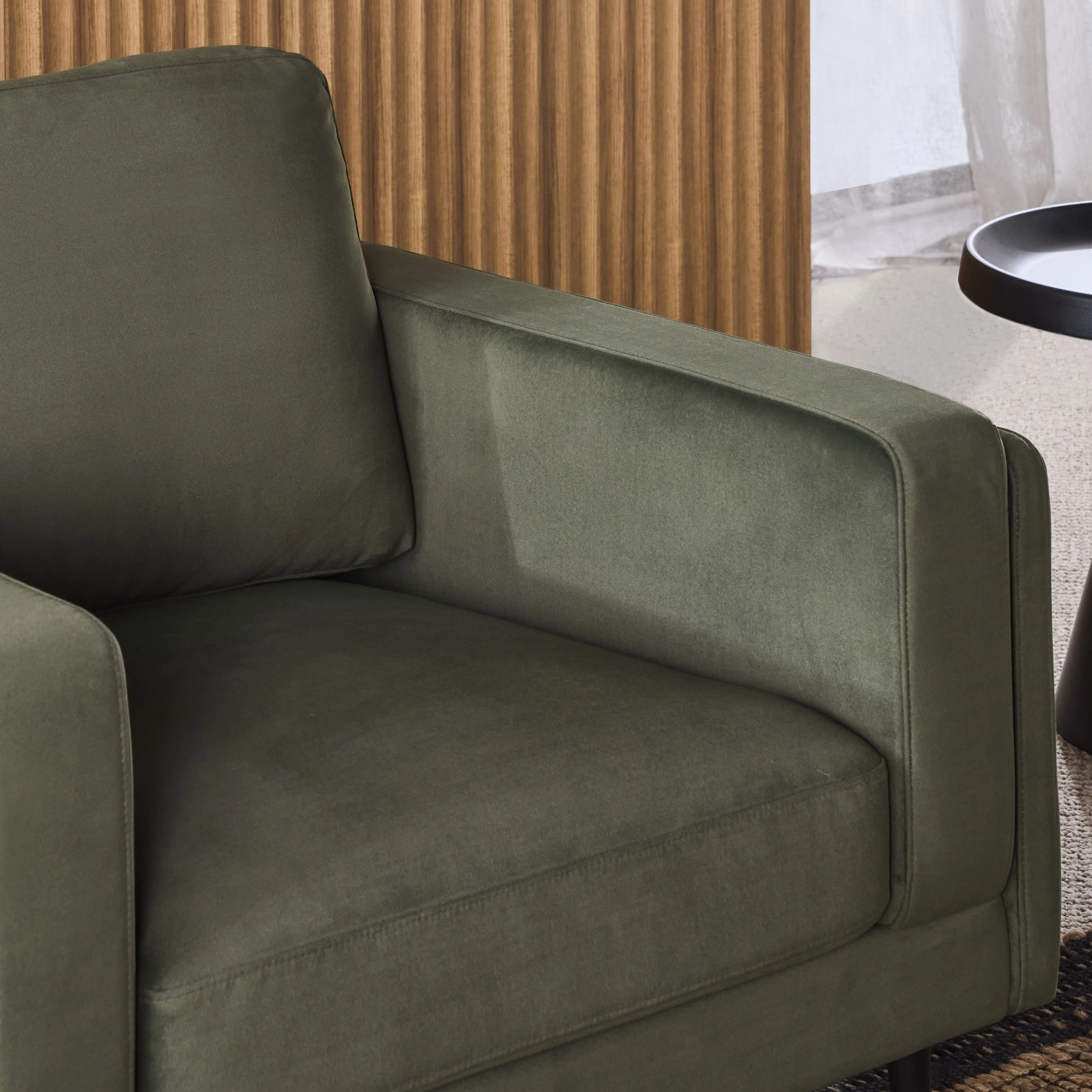 Irvine Armchair Velvet Eucalyptus - Image 10