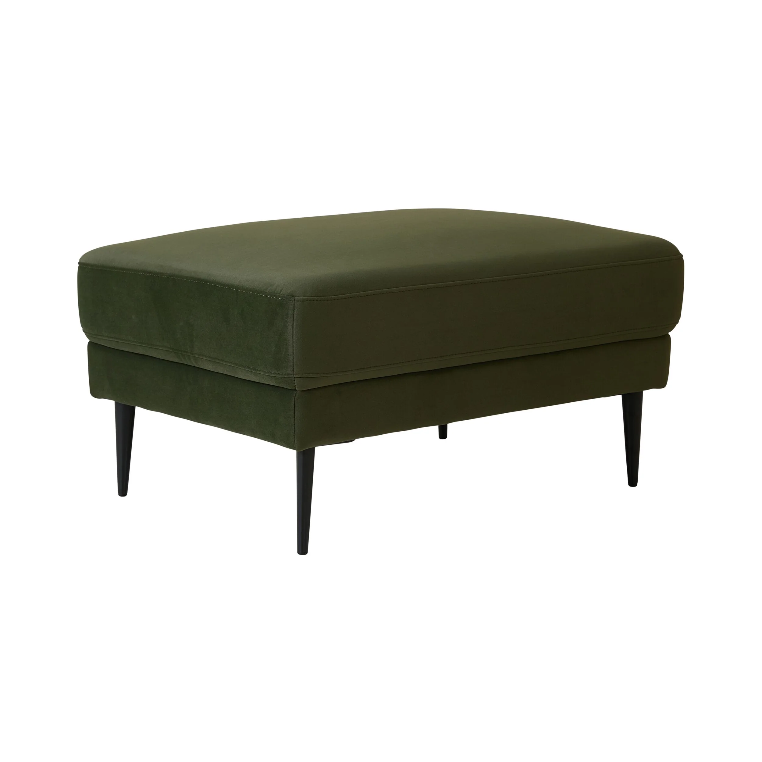 Irvine Ottoman Velvet Eucalyptus - Image 2