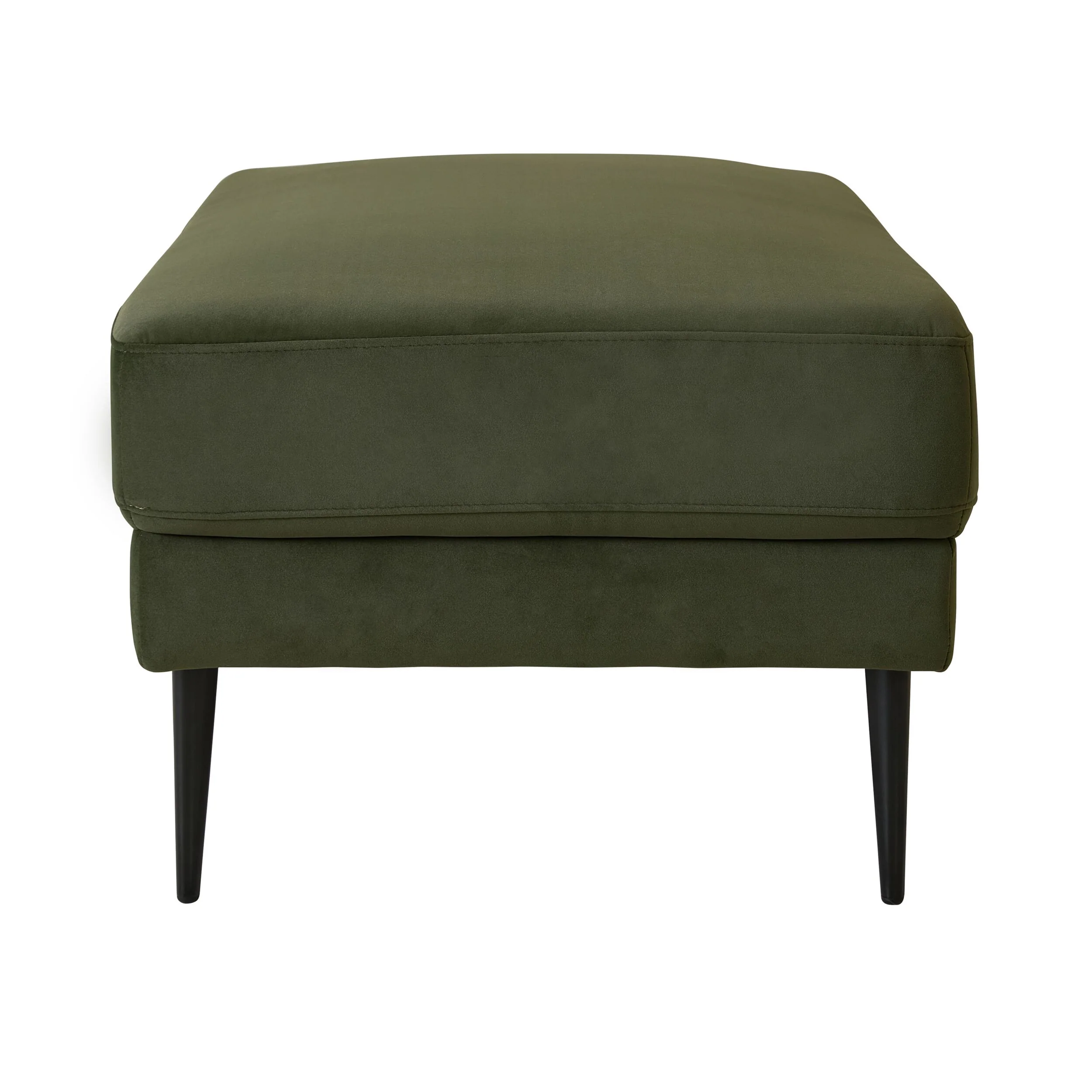 Irvine Ottoman Velvet Eucalyptus - Image 3