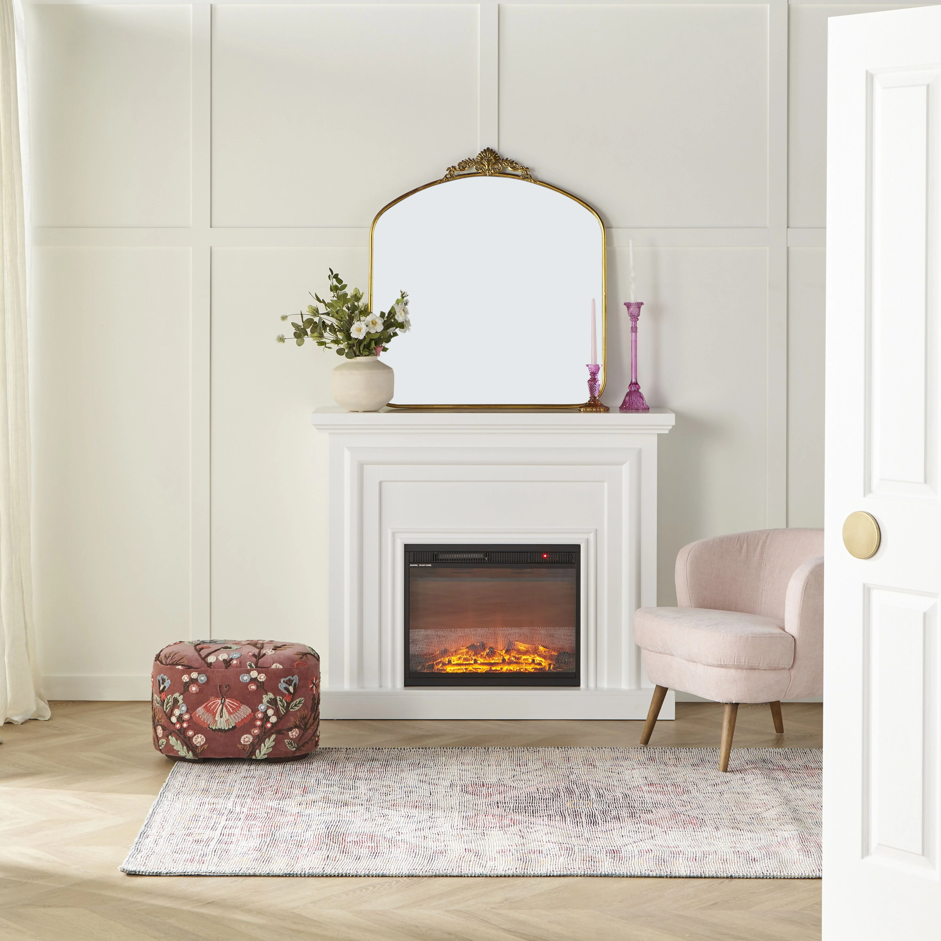 Islington Fireplace 120x33x101.5cm - Image 6
