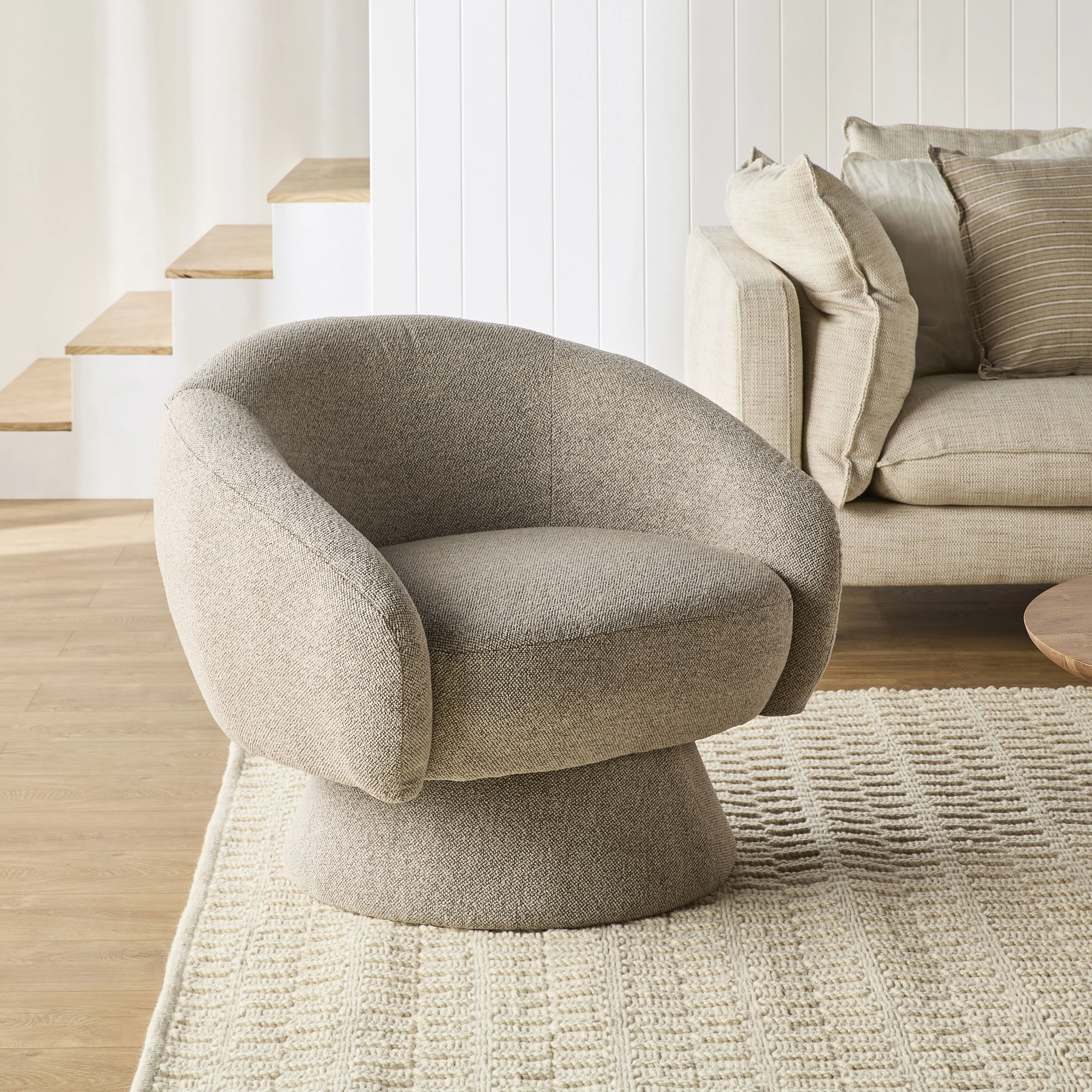 Ivie Occasional Chair Shades of Mocha - Image 7