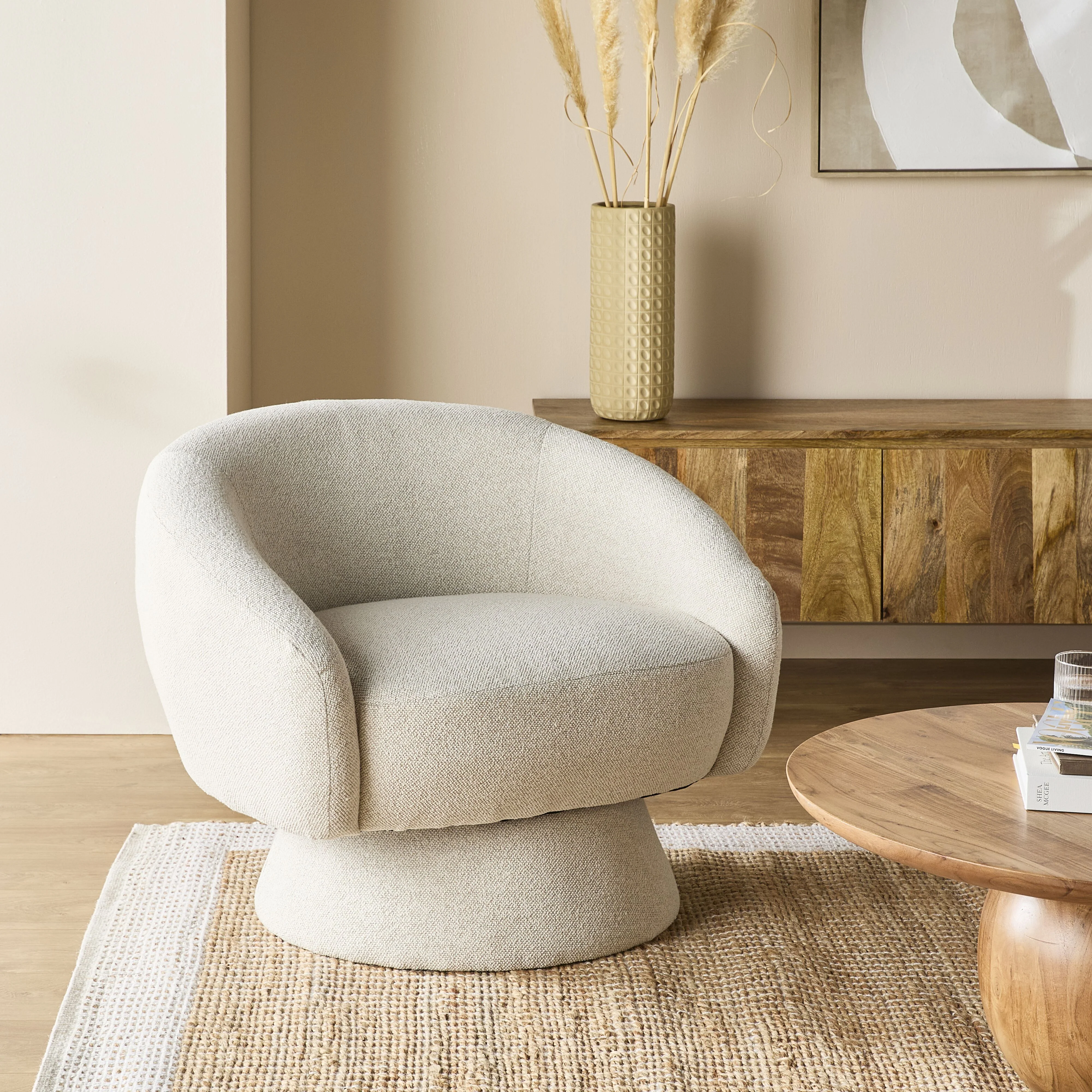 Ivie Occasional Chair Shades of Natural - Image 7