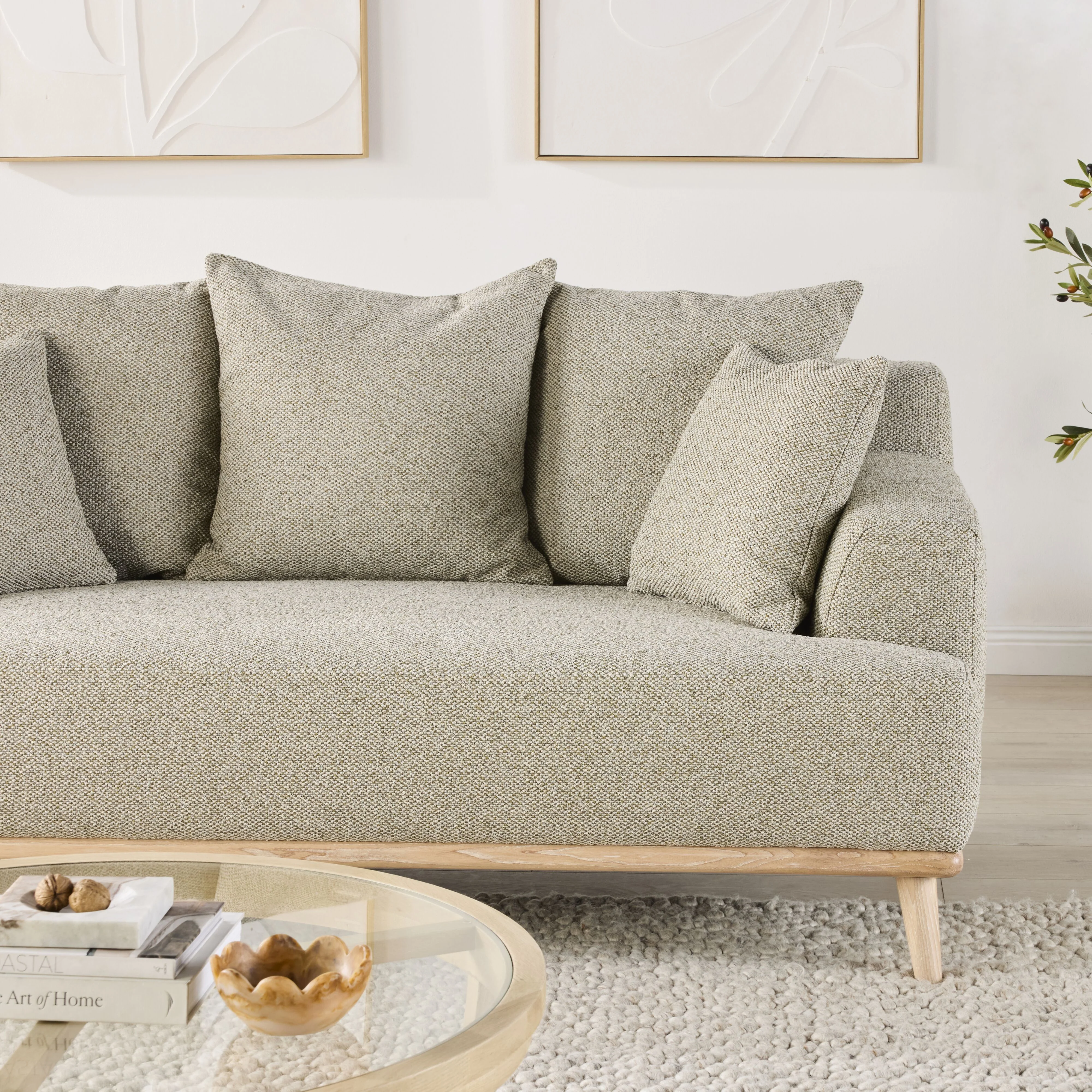 James 2 Seater Sofa Fossil - Image 7