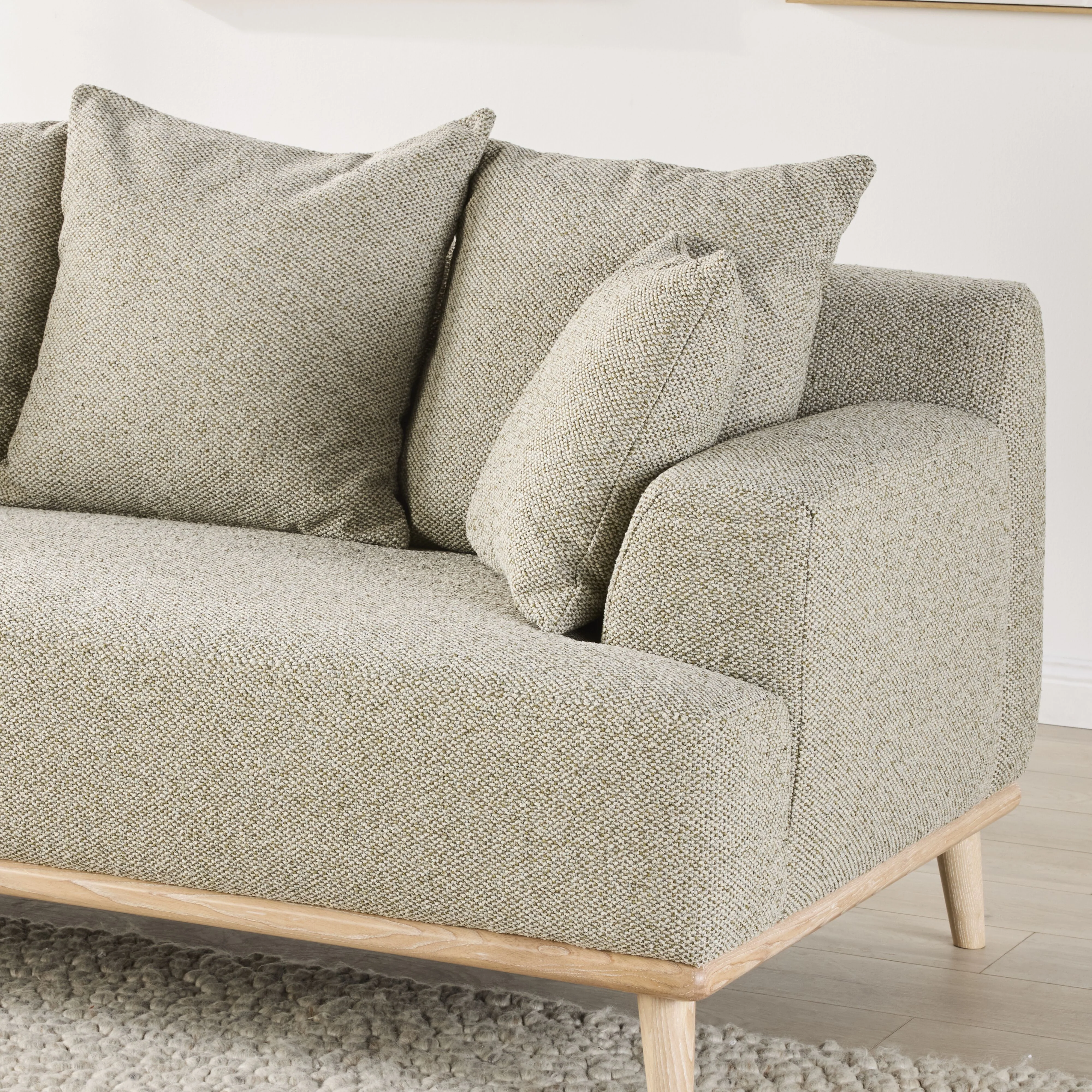 James 2 Seater Sofa Fossil - Image 8