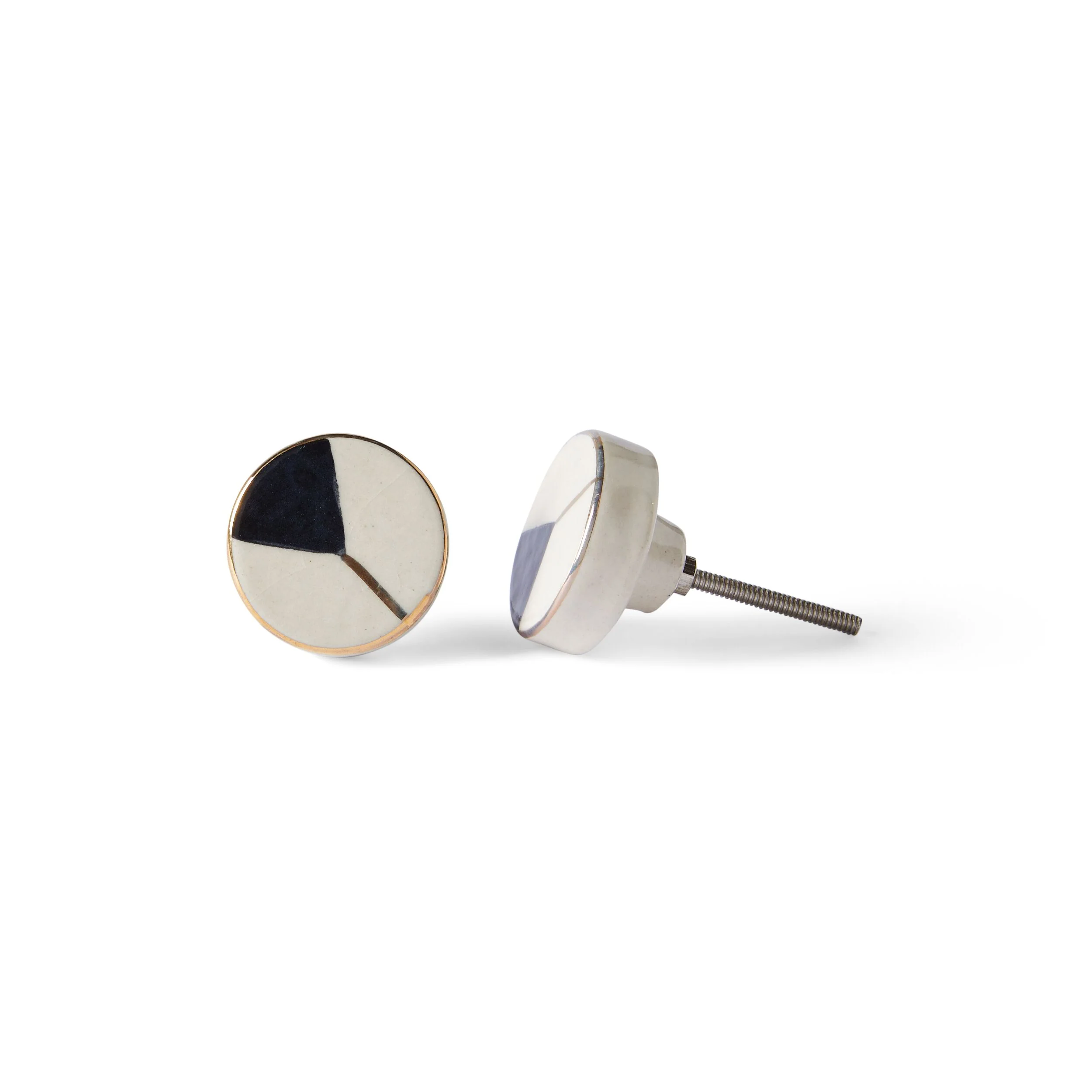 Java Gold Rim Knob 4cm - Image 2
