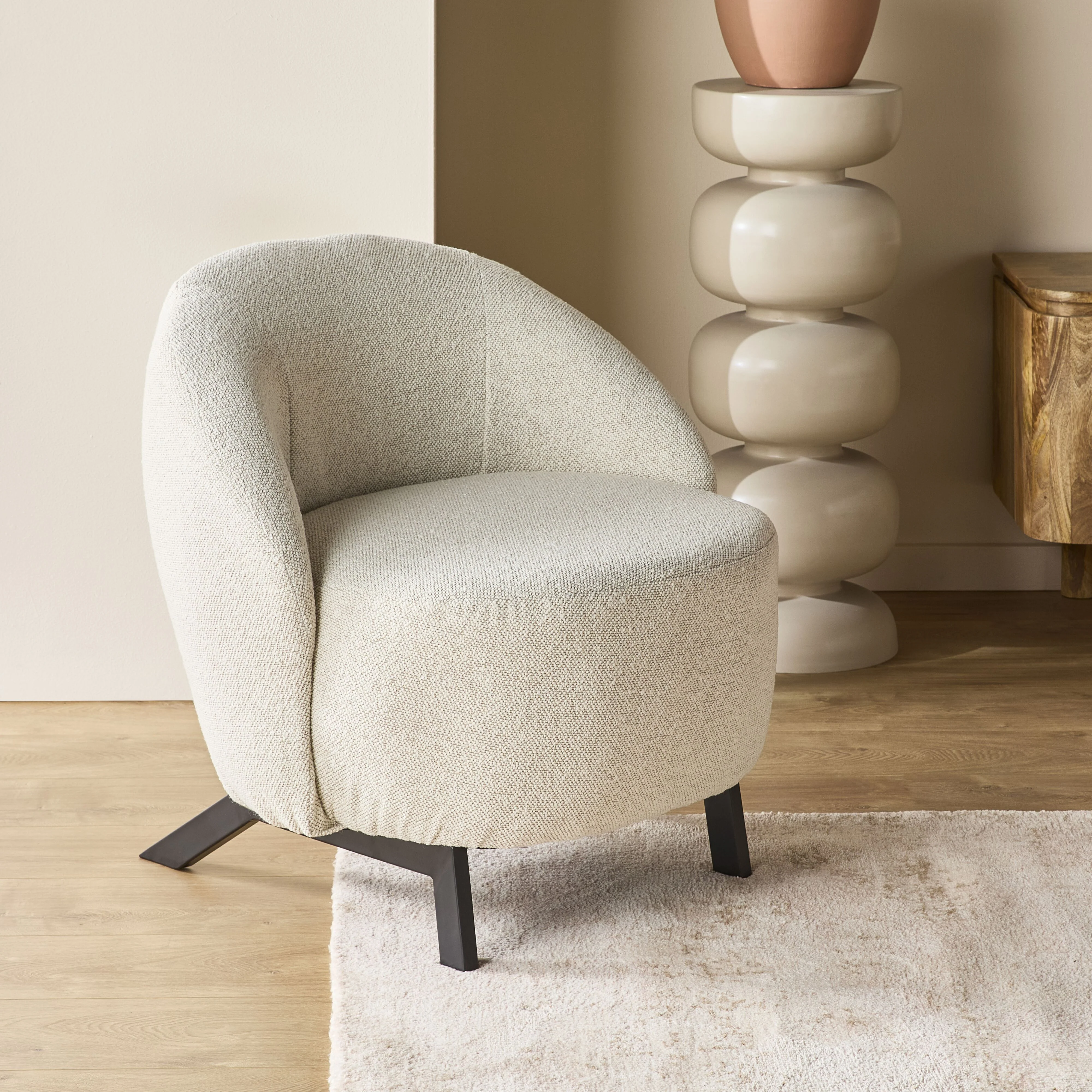 Jaxton Occasional Chair Shades of Natural - Image 7