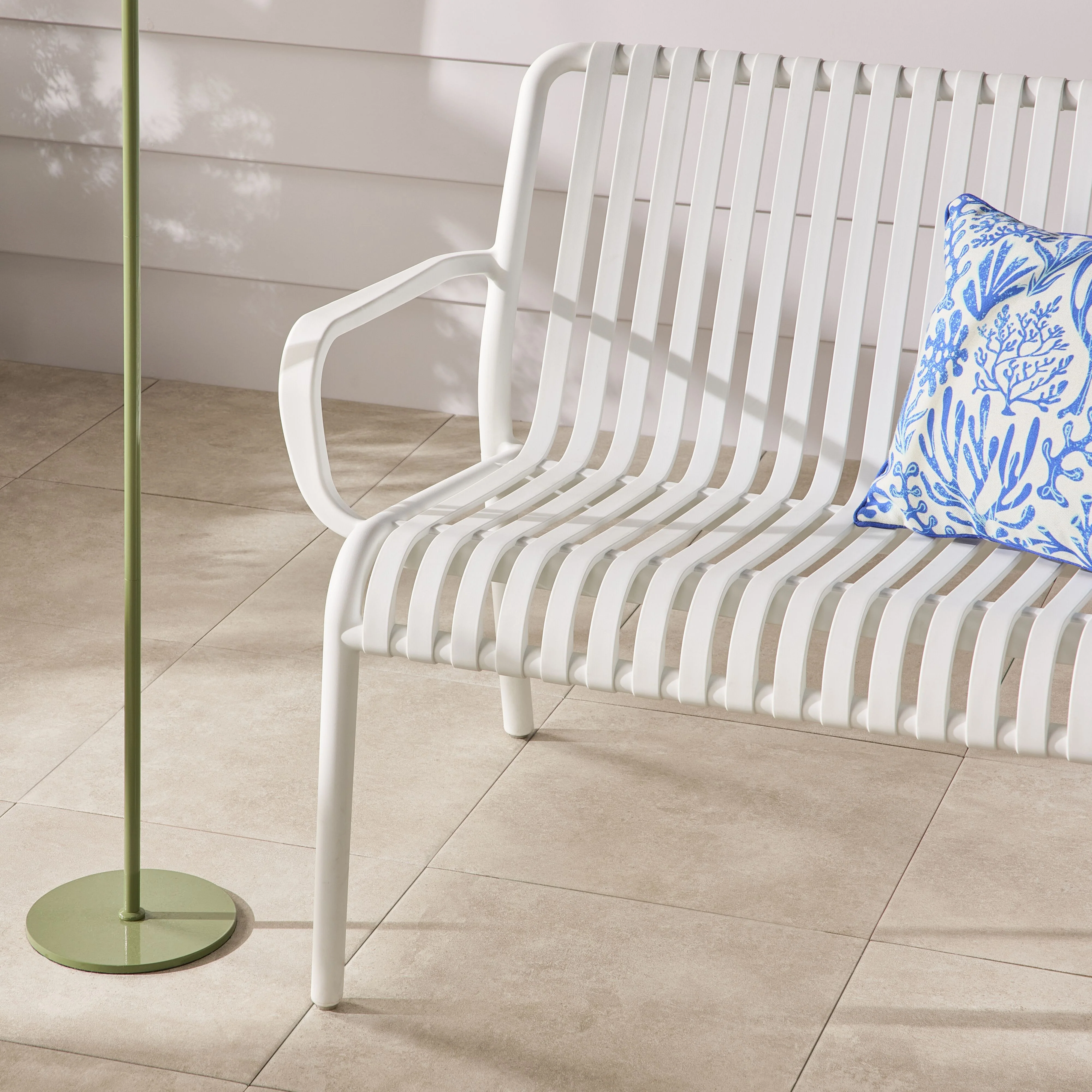 Jesi 2 Seater Sofa White - Image 9