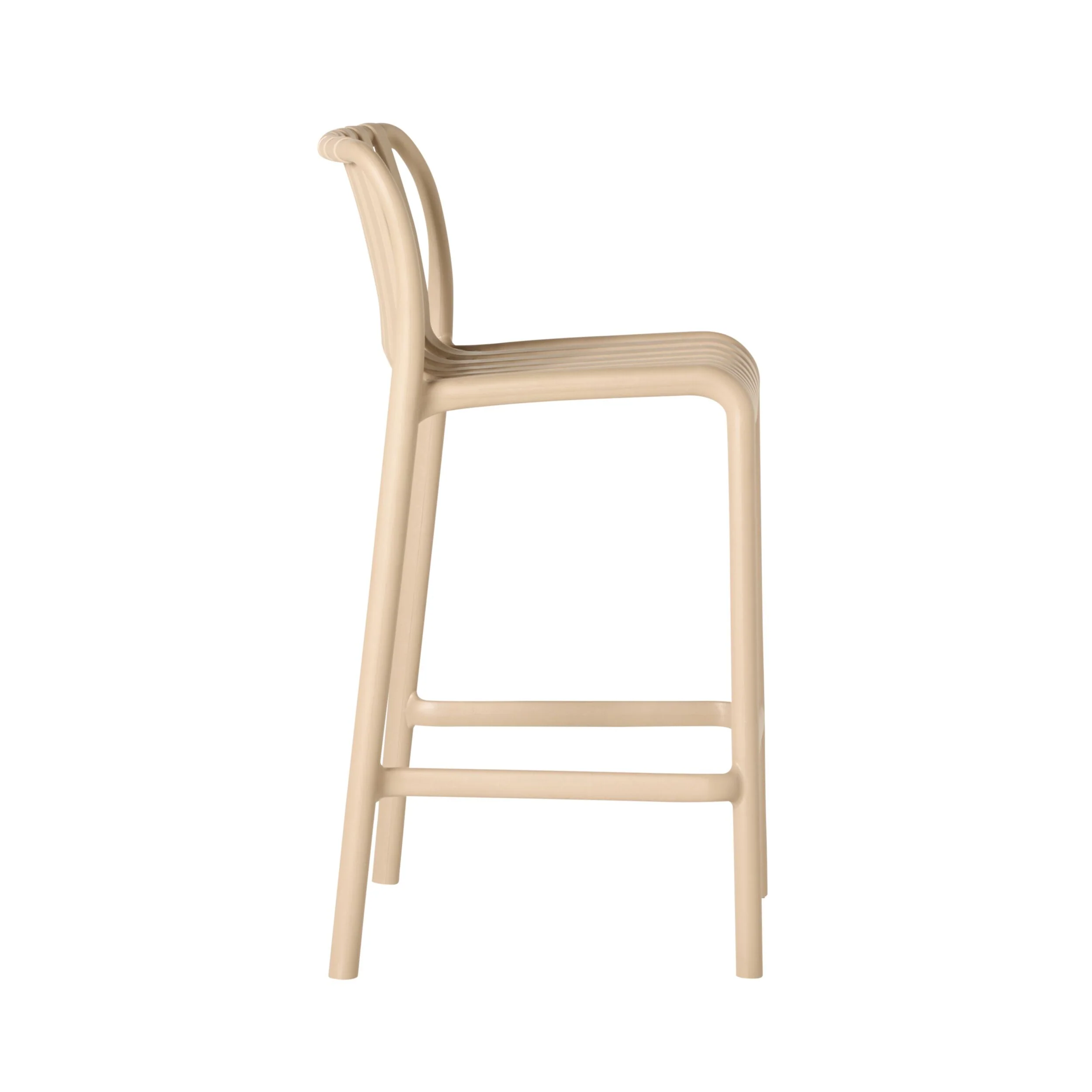 Jesi Bar Stool Taupe - Image 3