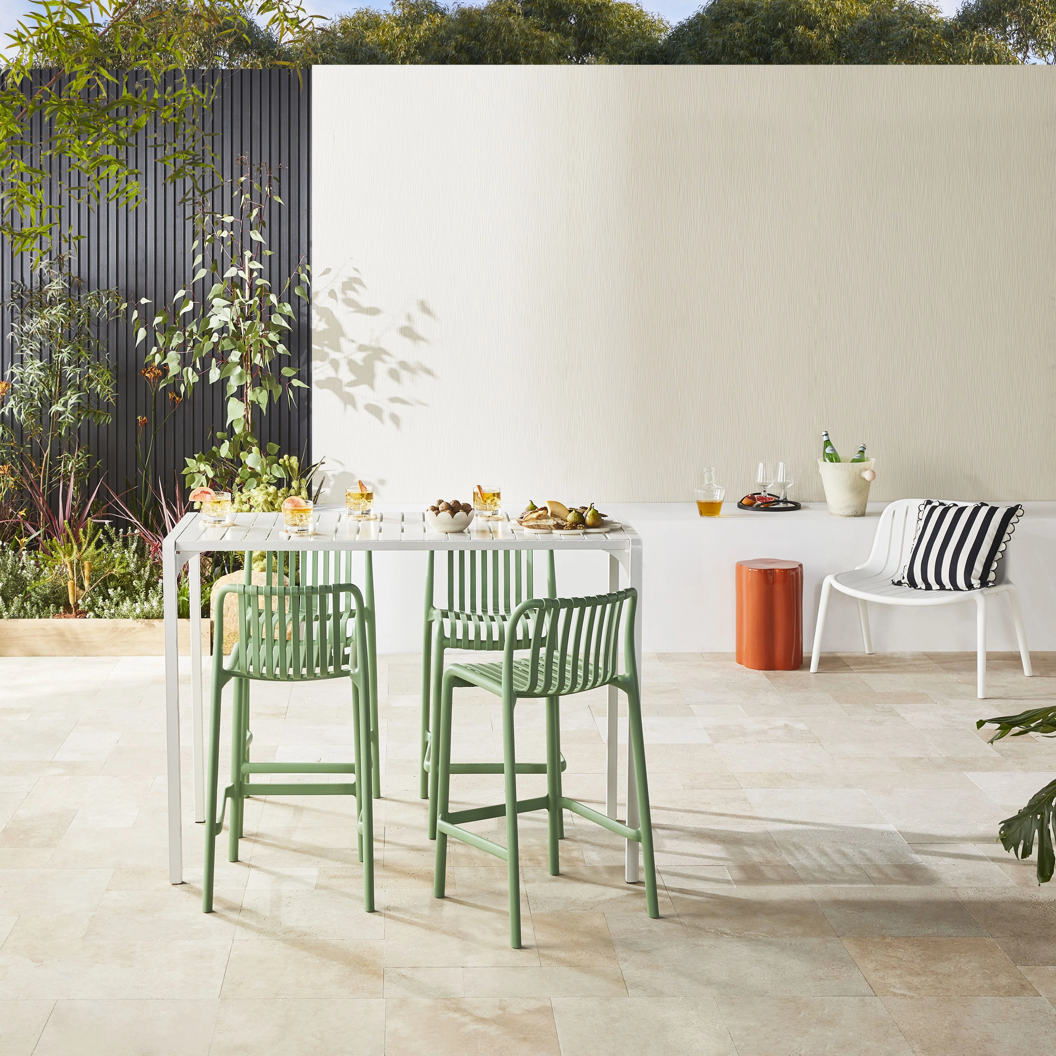 Jesi Bar Stool Leaf Green - Image 6