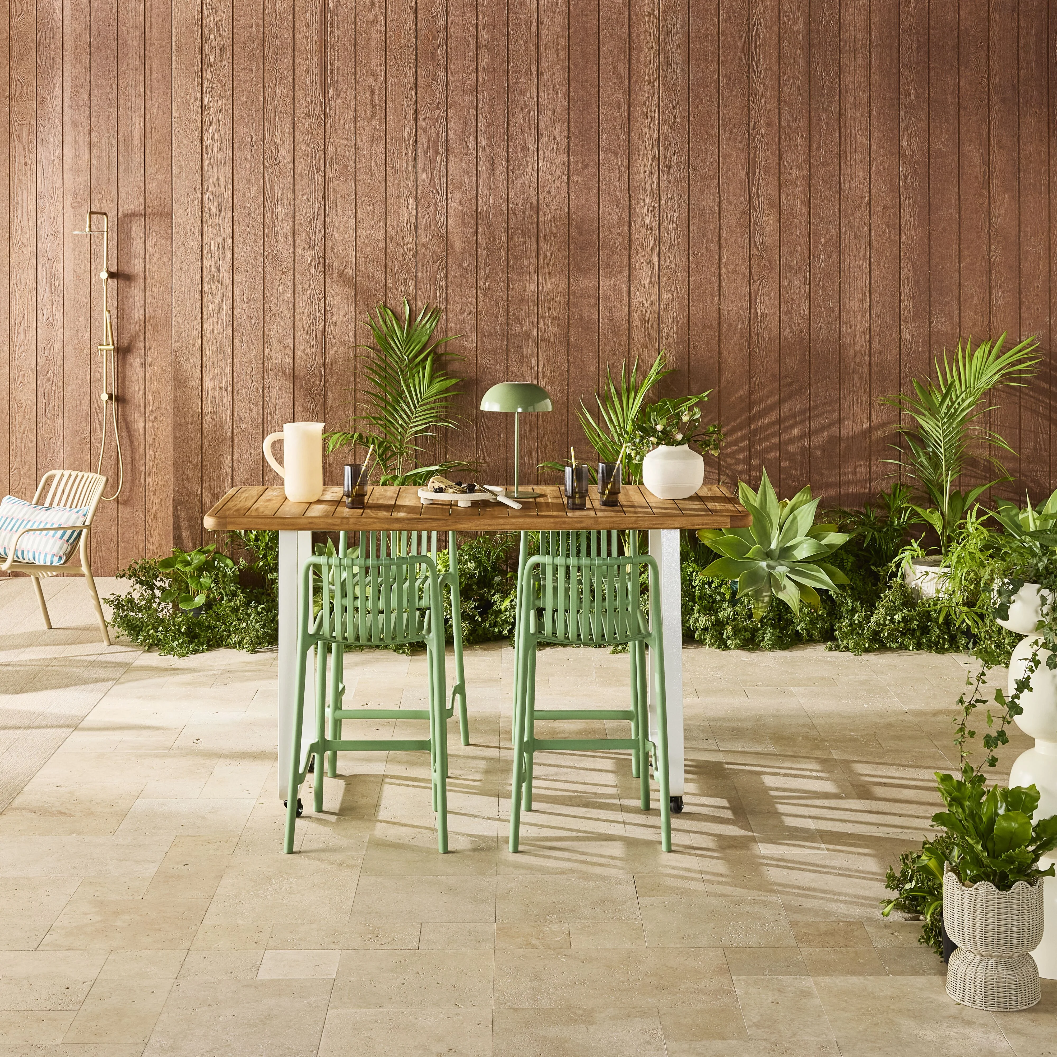 Jesi Bar Stool Leaf Green - Image 9