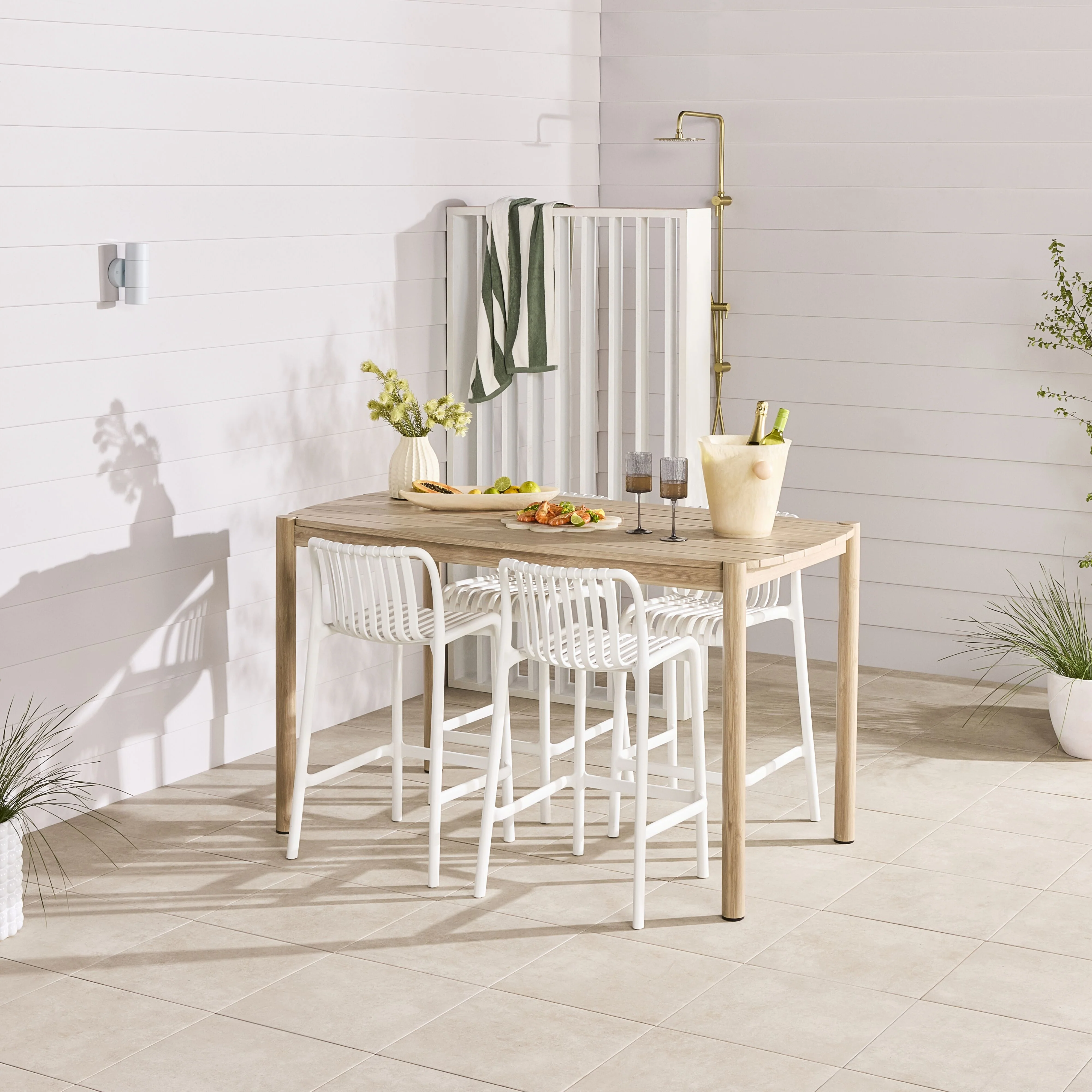 Jesi Bar Stool White - Image 17